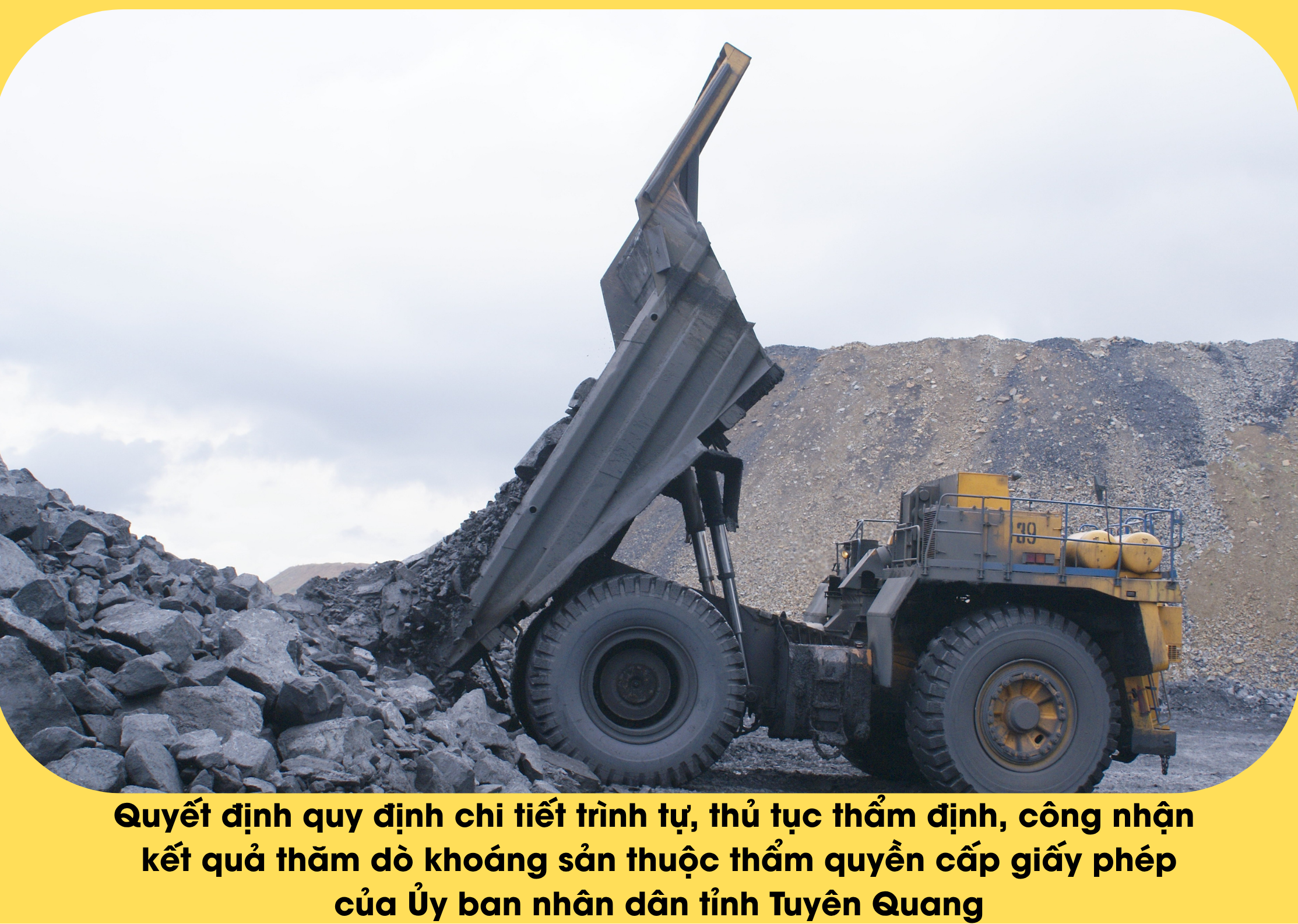 Quyết định quy định chi tiết trình tự, thủ tục thẩm định, công nhận kết quả thăm dò khoáng sản thuộc thẩm quyền cấp giấy phép của Ủy ban nhân dân tỉnh Tuyên Quang