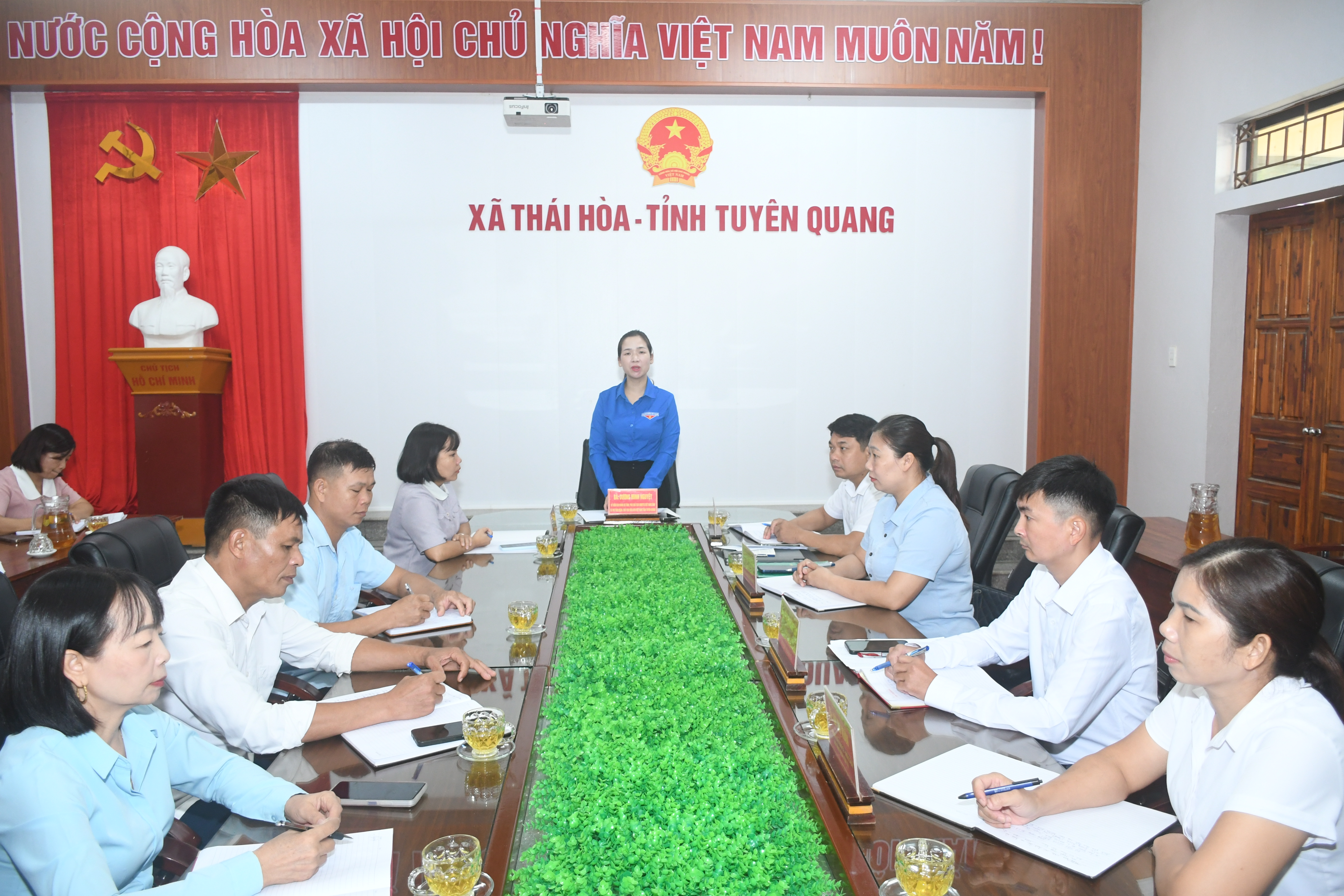 Tổ đại biểu số 6 HĐND tỉnh tiếp công dân, kiểm tra thực tế tại xã Thái Hòa.