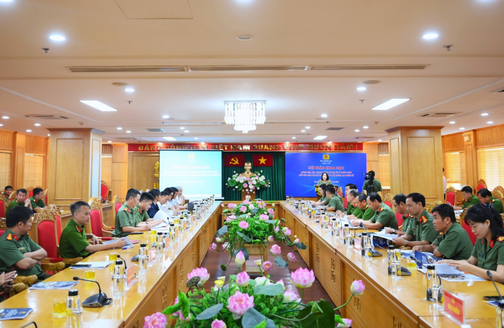 HỘI THẢO KHOA HỌC: “ĐÁNH GIÁ, LỰA CHỌN CÔNG NGHỆ XỬ LÝ NƯỚC THẢI ĐỐI VỚI CÁC CƠ SỞ GIAM GIỮ DO BỘ CÔNG AN QUẢN LÝ”