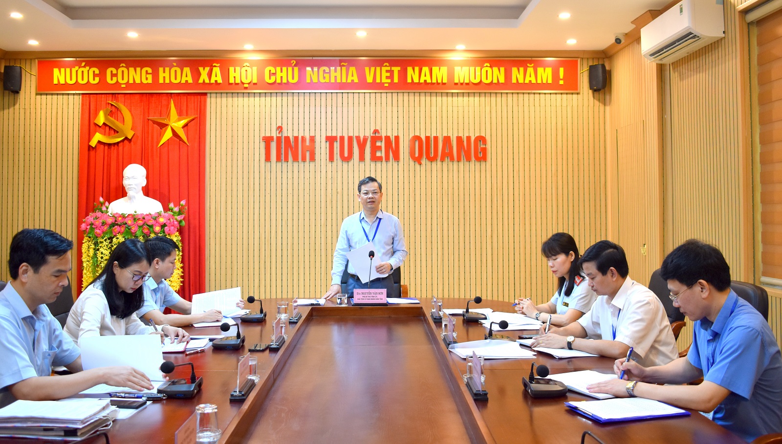 Chủ tịch UBND tỉnh Nguyễn Văn Sơn tiếp công dân định kỳ tháng 5/2024