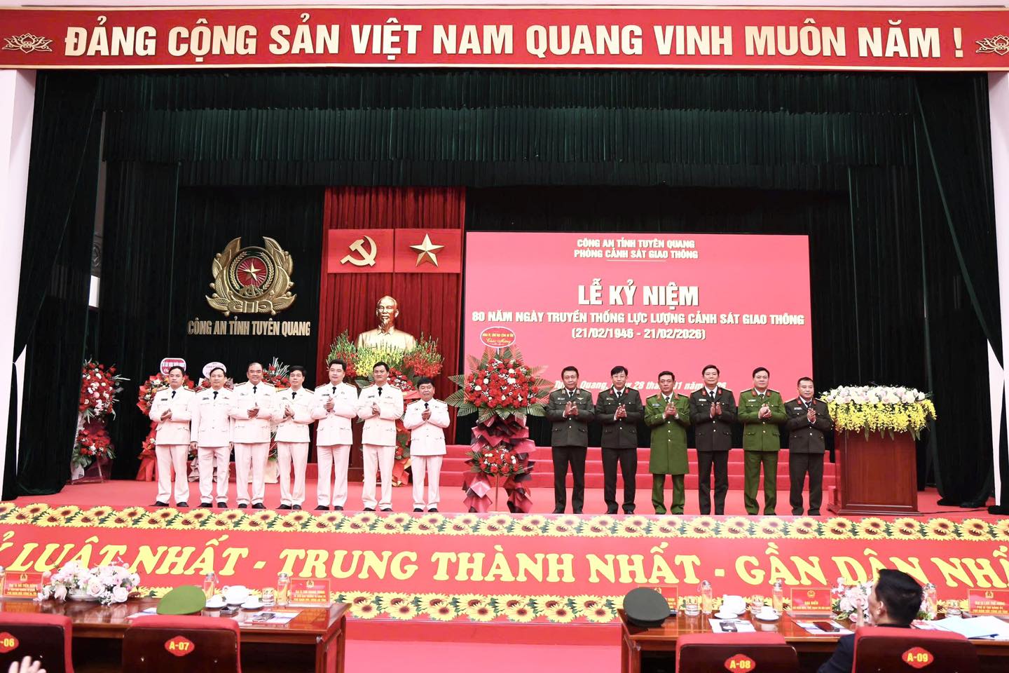 KỶ NIỆM 80 NĂM NGÀY TRUYỀN THỐNG LỰC LƯỢNG CẢNH SÁT GIAO THÔNG