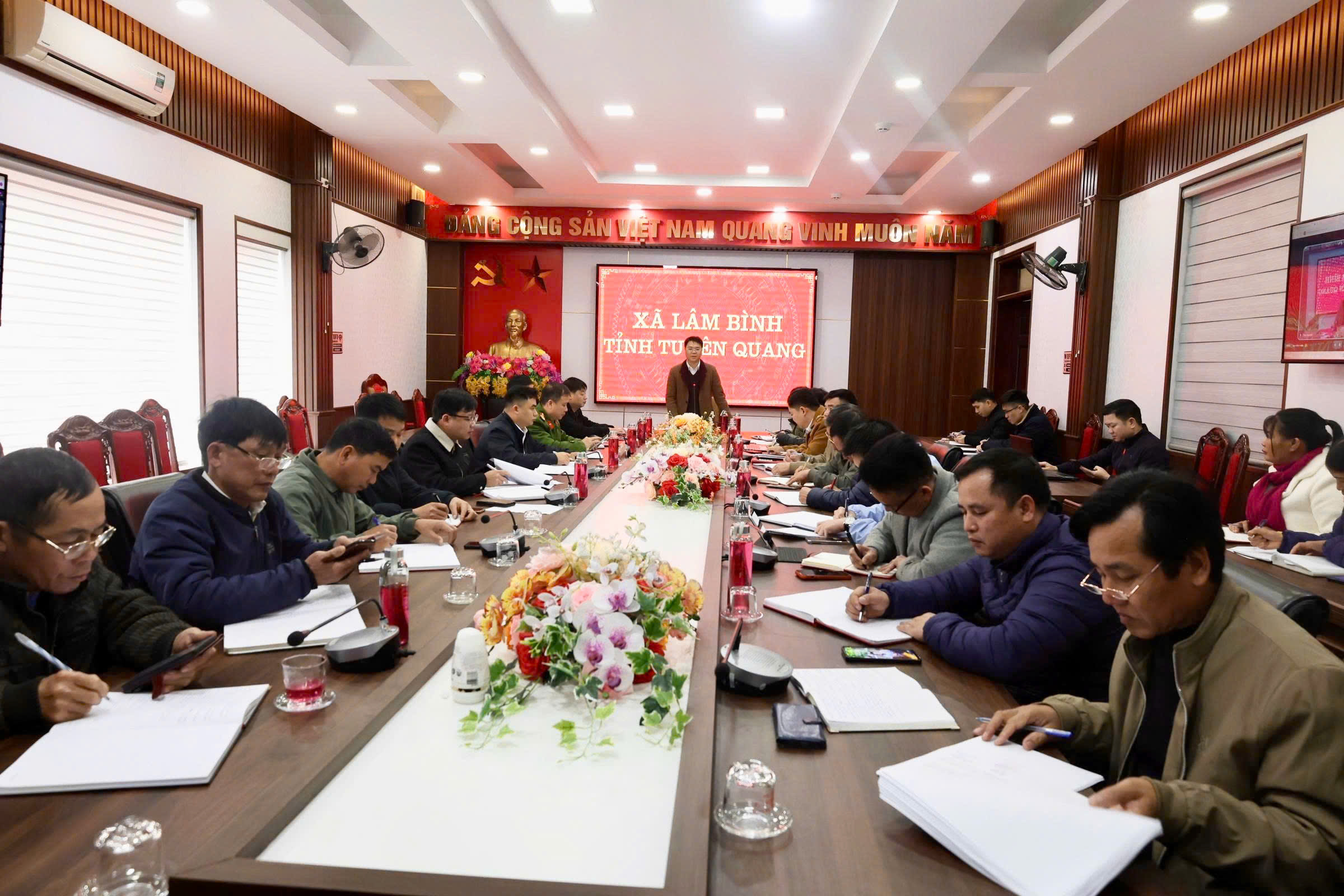 Hội nghị Ban Thường vụ Đảng uỷ về triển khai sản xuất nông lâm nghiệp giai đoạn 2026 – 2030 và năm 2026