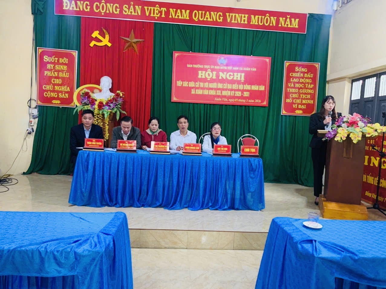 Xuân Vân đảm bảo dân chủ, công khai trong vận động bầu cử