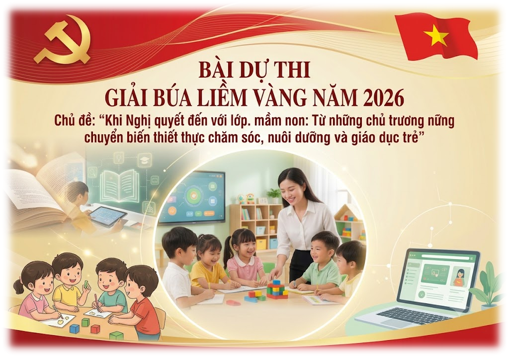 Khi Nghị quyết đến với lớp học mầm non: Từ những chủ trương lớn đến những chuyển biến thiết thực trong chăm sóc, nuôi dưỡng và giáo dục trẻ