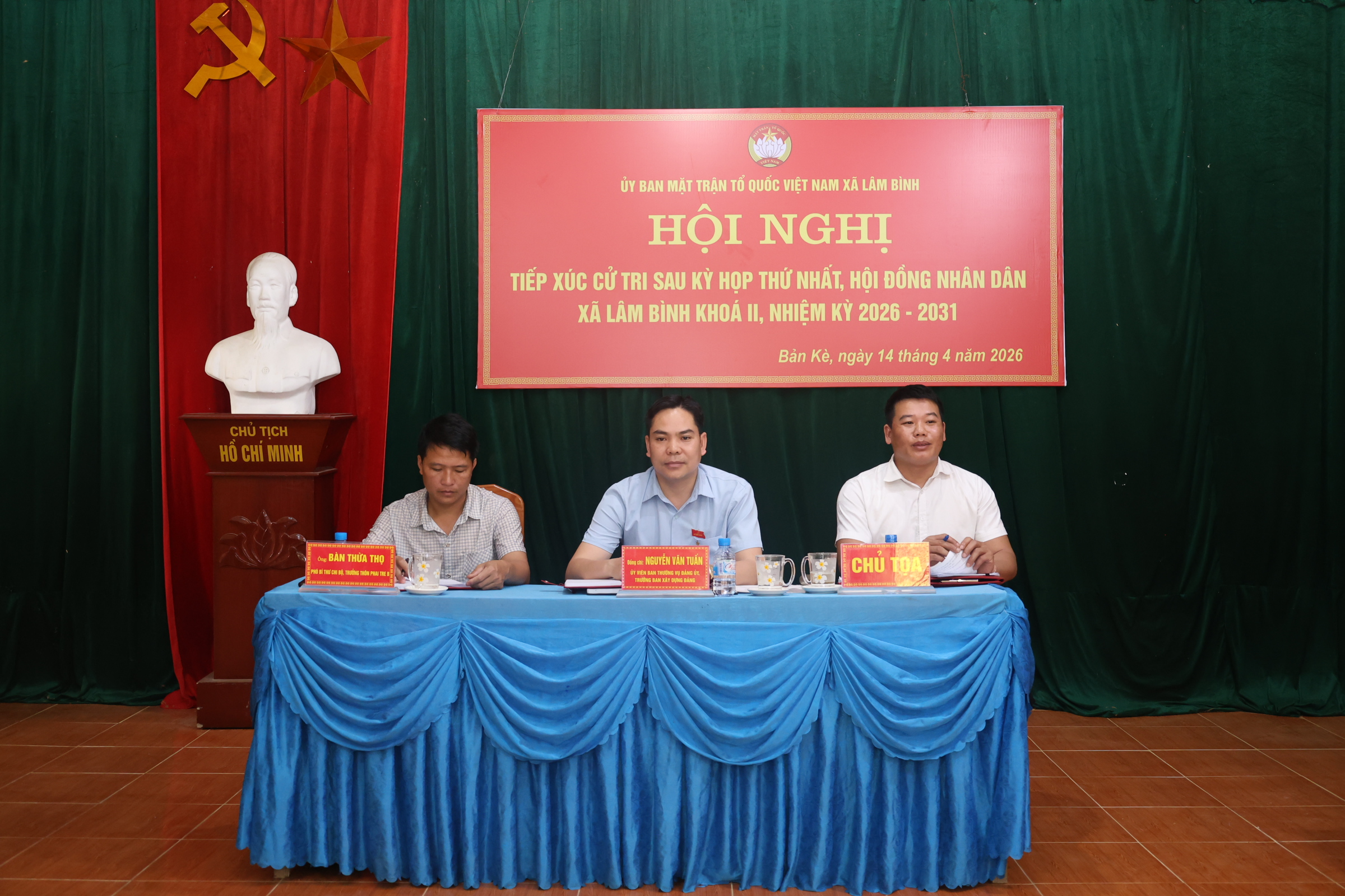 Cử tri các thôn Bản Kè, Phai Tre A, Phai Tre B mong muốn nâng cấp các tuyến đường giao thông