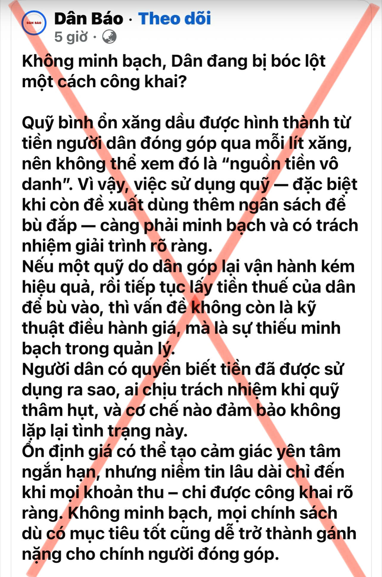 CHIÊU BÀI “VÌ DÂN” QUEN THUỘC CỦA CÁC TRANG CHỐNG PHÁ