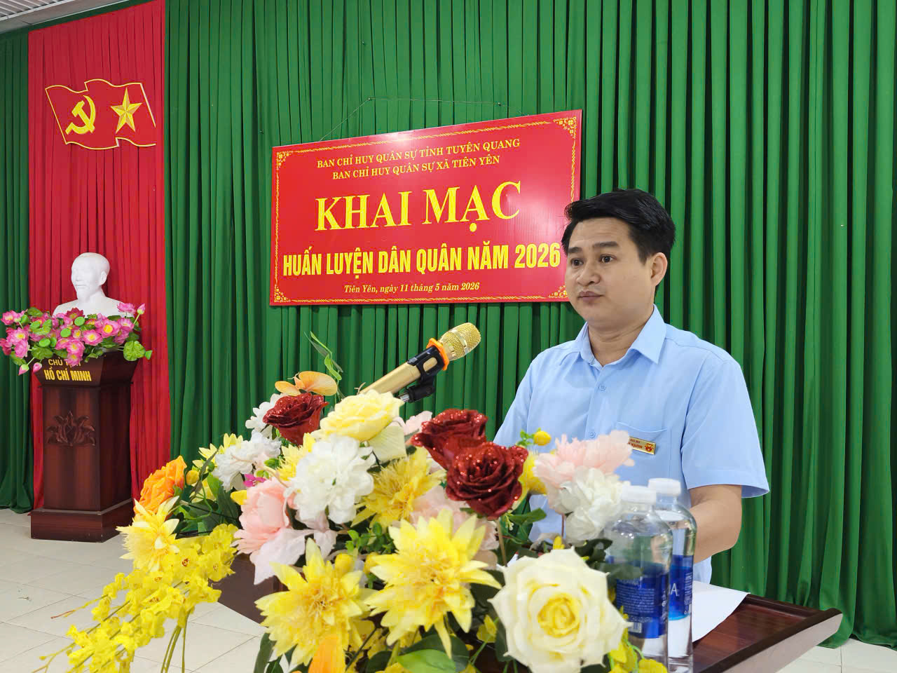 Khai mạc huấn luyện dân quân tự vệ năm 2026