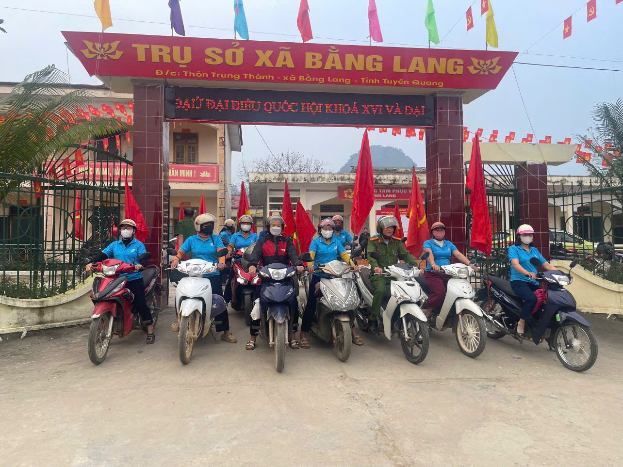 XÃ BẰNG LANG ĐẨY MẠNH TUYÊN TRUYỀN, CỔ ĐỘNG BẦU CỬ ĐẠI BIỂU QUỐC HỘI KHÓA XVI VÀ ĐẠI BIỂU HĐND CÁC CẤP NHIỆM KỲ 2026 - 2031