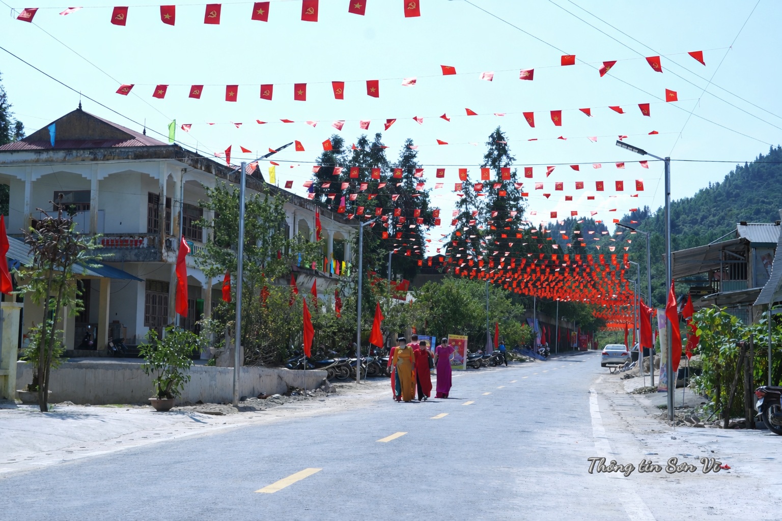 Xã biên giới Sơn Vĩ chủ động chuẩn bị cho ngày hội bầu cử