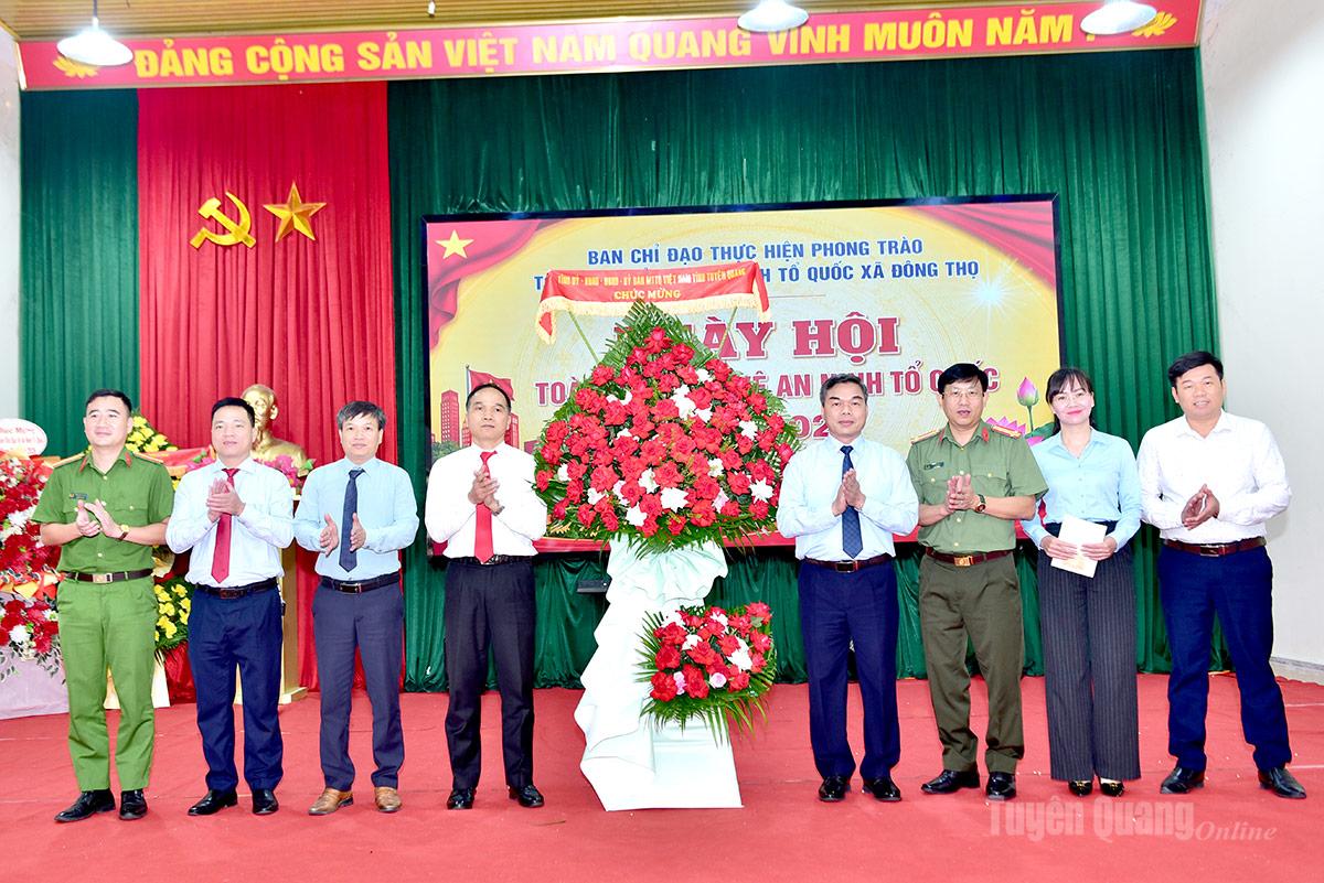 Xây dựng Đông Thọ thực sự trở thành xã an toàn về an ninh, trật tự