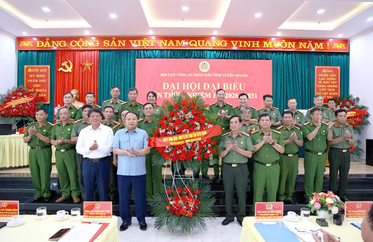 Đại hội đại biểu Hội Cựu CAND tỉnh Tuyên Quang lần thứ I, nhiệm kỳ 2026 – 2031