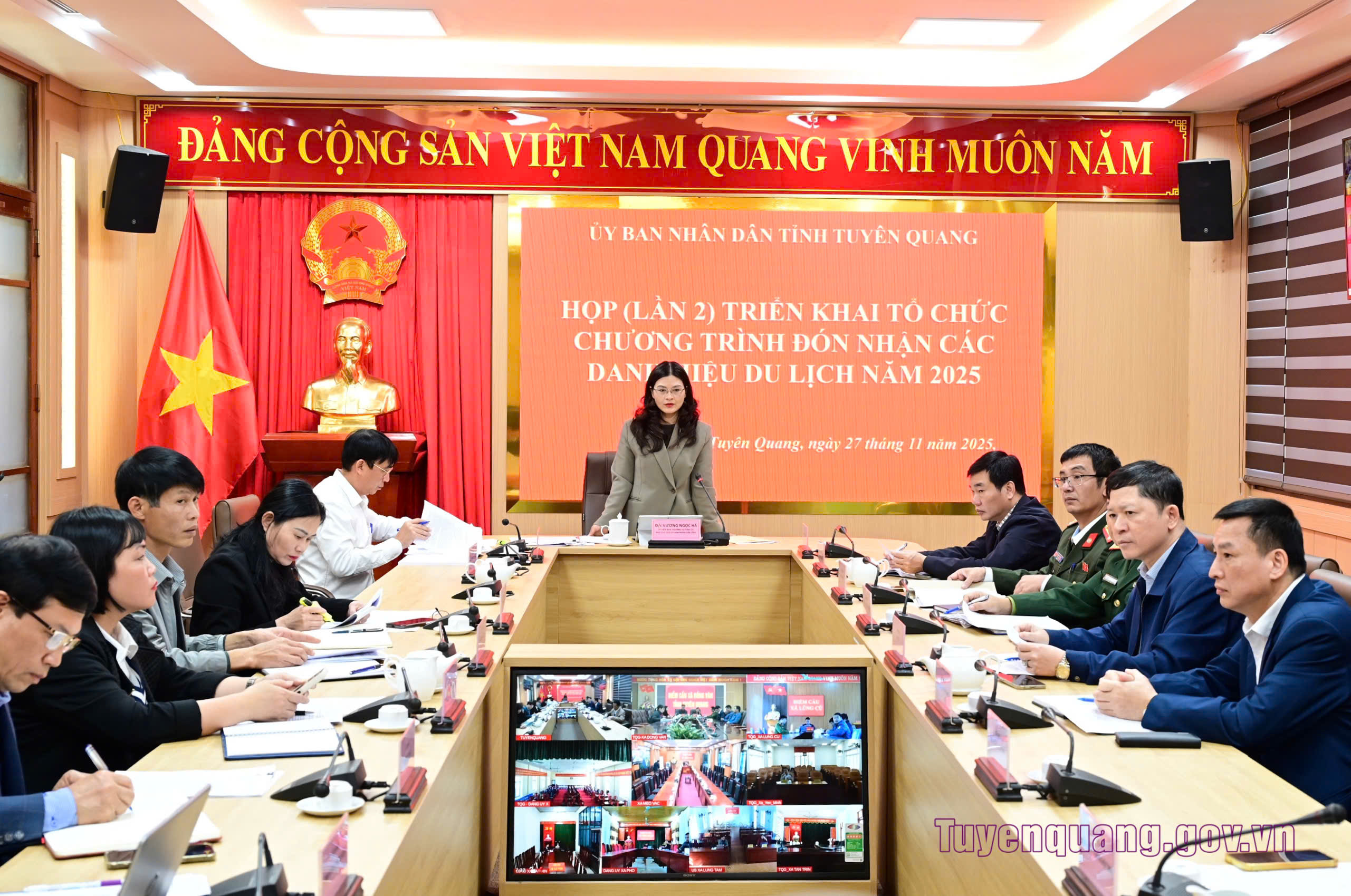 Chuẩn bị chu đáo cho Lễ đón nhận các danh hiệu du lịch năm 2025