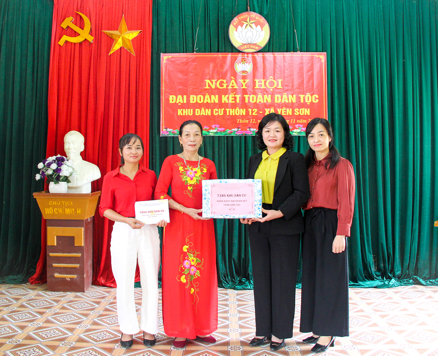 Ngày hội Đại đoàn kết thôn 12 xã Yên Sơn