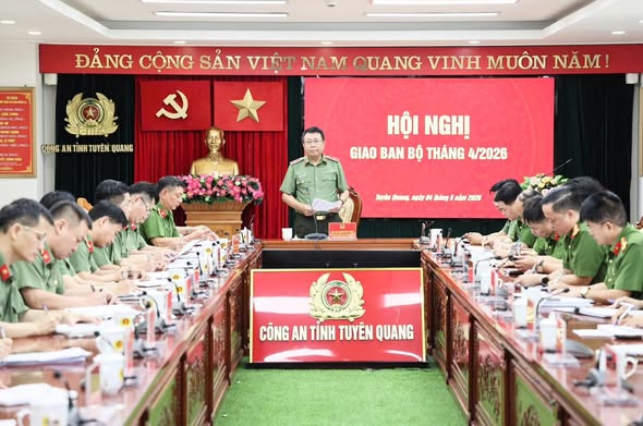 GIAO BAN BỘ CÔNG AN THÁNG 4/2026