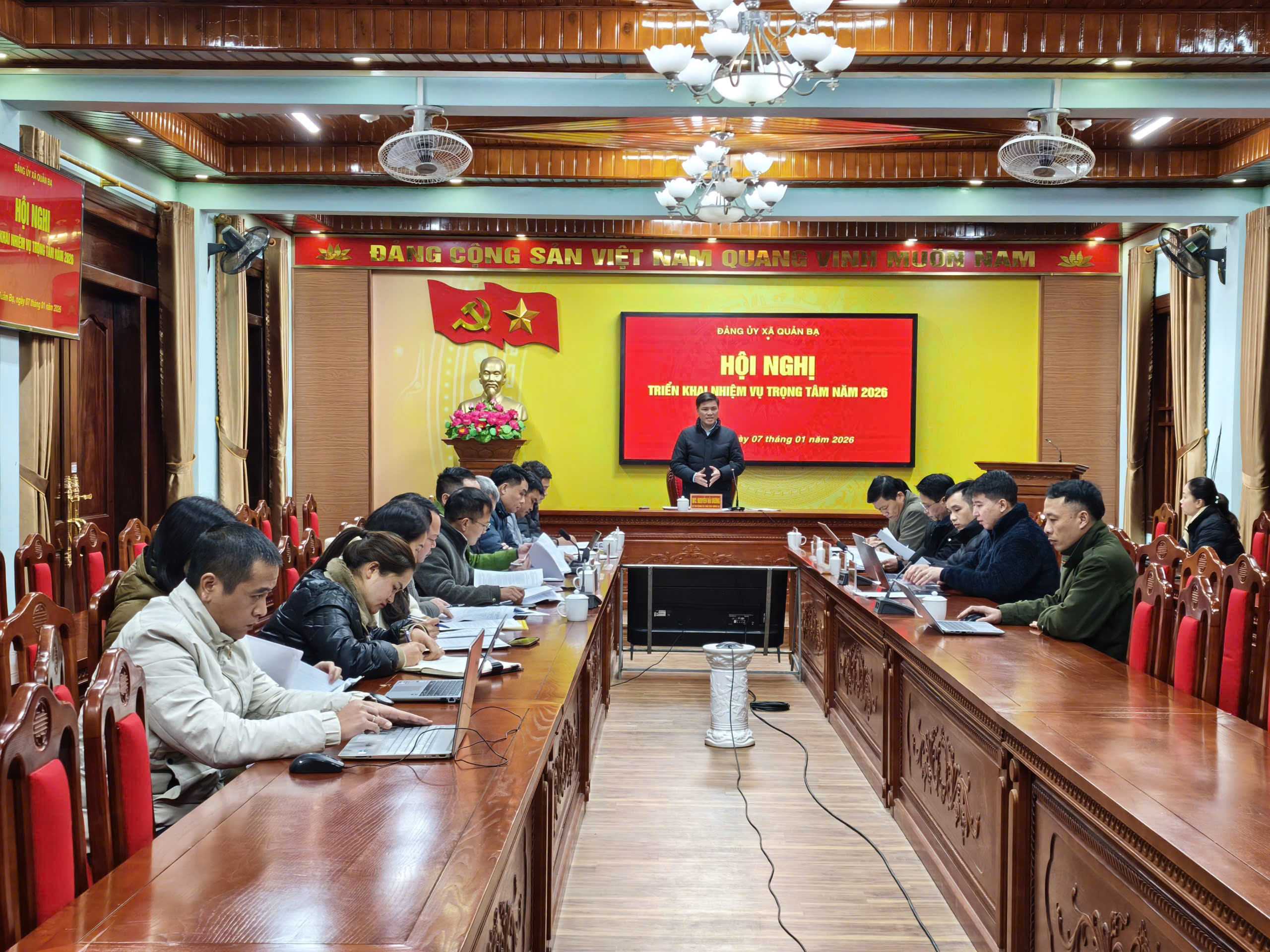Hội nghị triển khai các nhiệm vụ trọng tâm năm 2026.