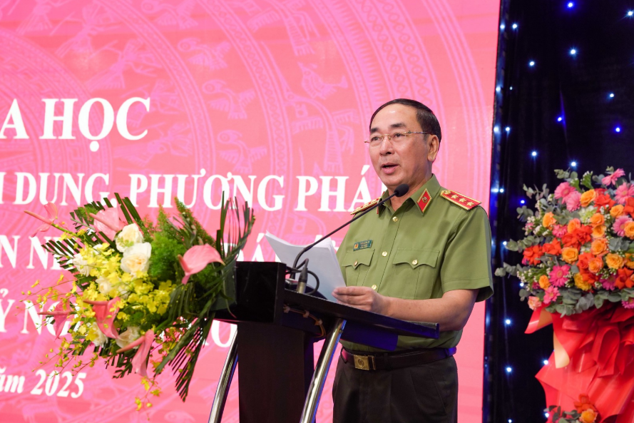 HỘI THẢO KHOA HỌC CẤP BỘ VỀ ĐỔI MỚI CÔNG TÁC TUYỂN SINH VÀ PHƯƠNG PHÁP ĐÀO TẠO NGUỒN NHÂN LỰC CAND