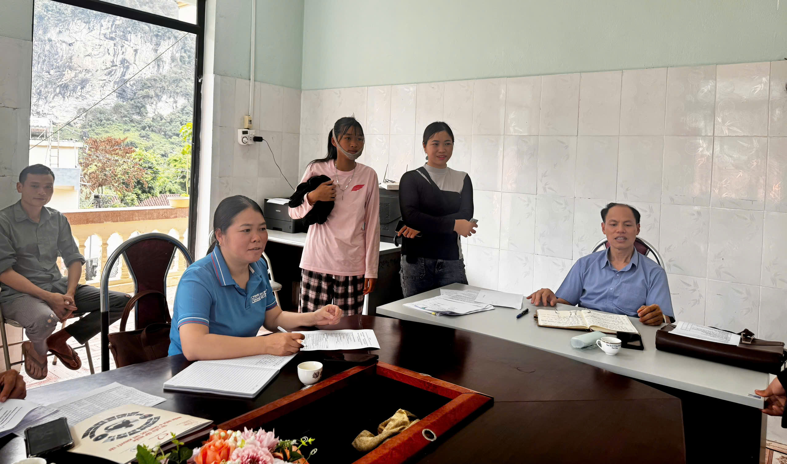 Xã Ngọc Long tổ chức họp xét xác định mức độ khuyết tật năm 2026