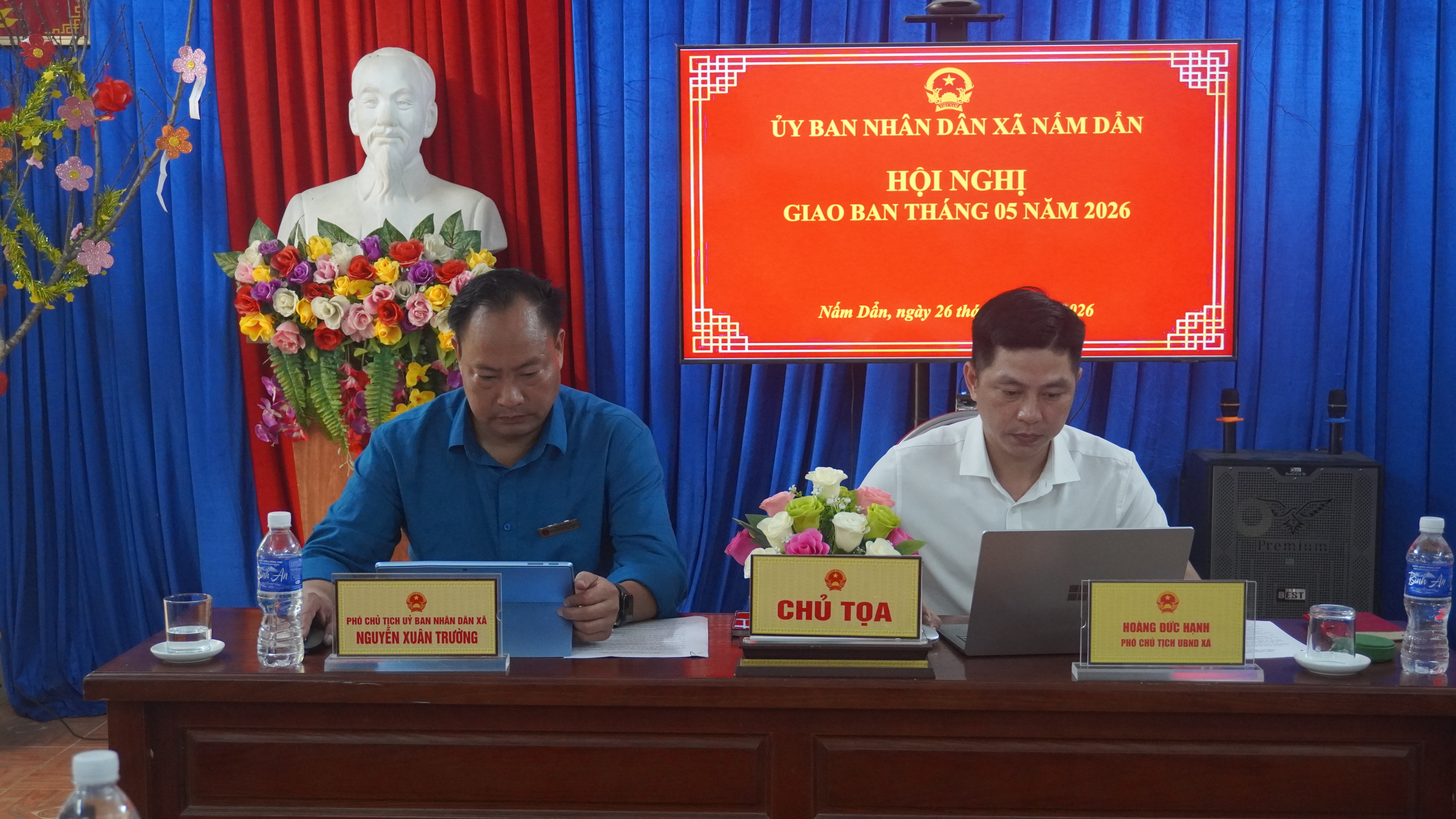 HỘI NGHỊ GIAO BAN ĐÁNH GIÁ NHIỆM VỤ THÁNG 5, TRIỂN KHAI CÔNG TÁC THÁNG 6 NĂM 2026