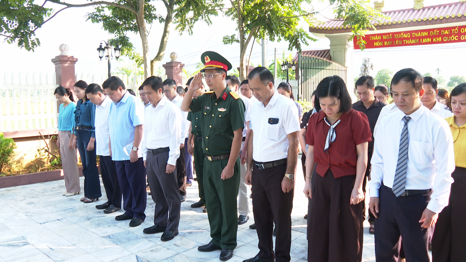 Phường Hà Giang 2 dâng hương Đài bia tưởng niệm Liệt sỹ nhân dịp 79 năm Ngày Thương binh – Liệt sỹ