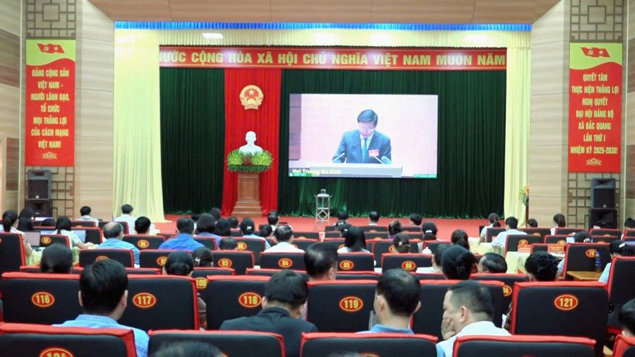 Hội nghị toàn quốc quán triệt và triển khai Nghị quyết Trung ương 2 khóa XIV