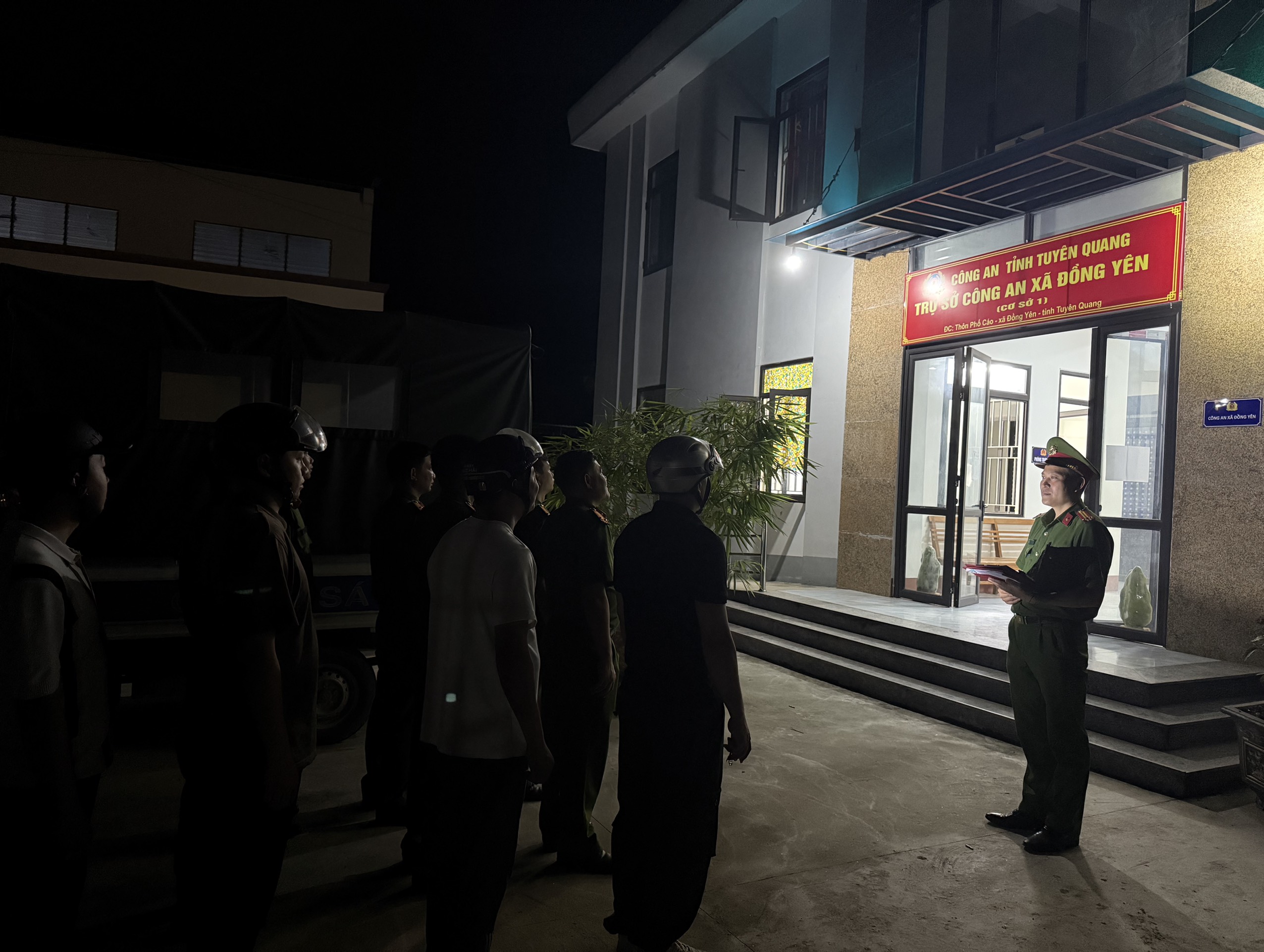 ĐẢM BẢO ANTT, BẢO VỆ ĐẠI HỘI ĐẢNG BỘ XÃ ĐỒNG YÊN