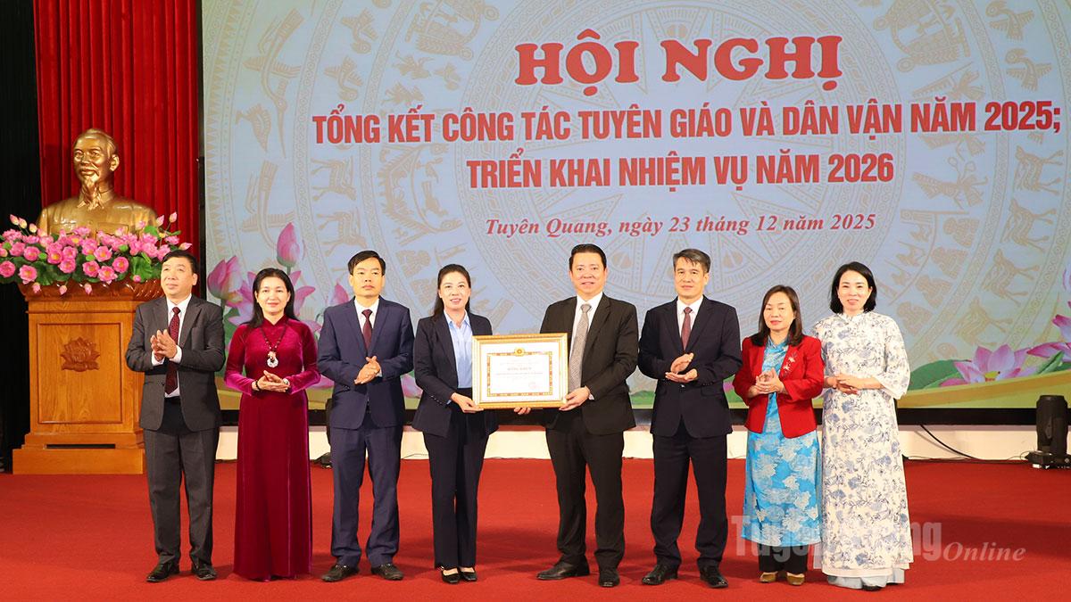 Lấy sự đồng thuận trong Nhân dân là thước đo hiệu quả công tác của ngành Tuyên giáo và Dân vận