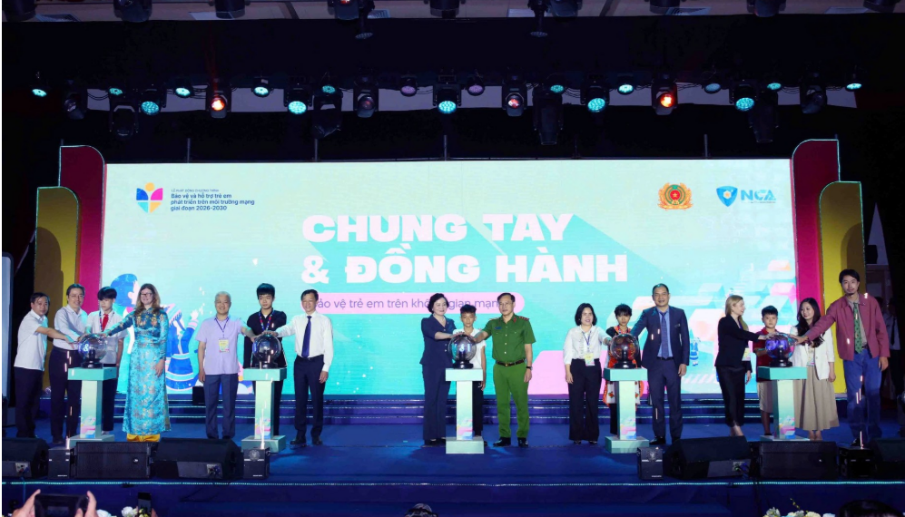 PHÁT ĐỘNG CHƯƠNG TRÌNH BẢO VỆ VÀ HỖ TRỢ TRẺ EM PHÁT TRIỂN TRÊN MÔI TRƯỜNG MẠNG GIAI ĐOẠN 2026 - 2030