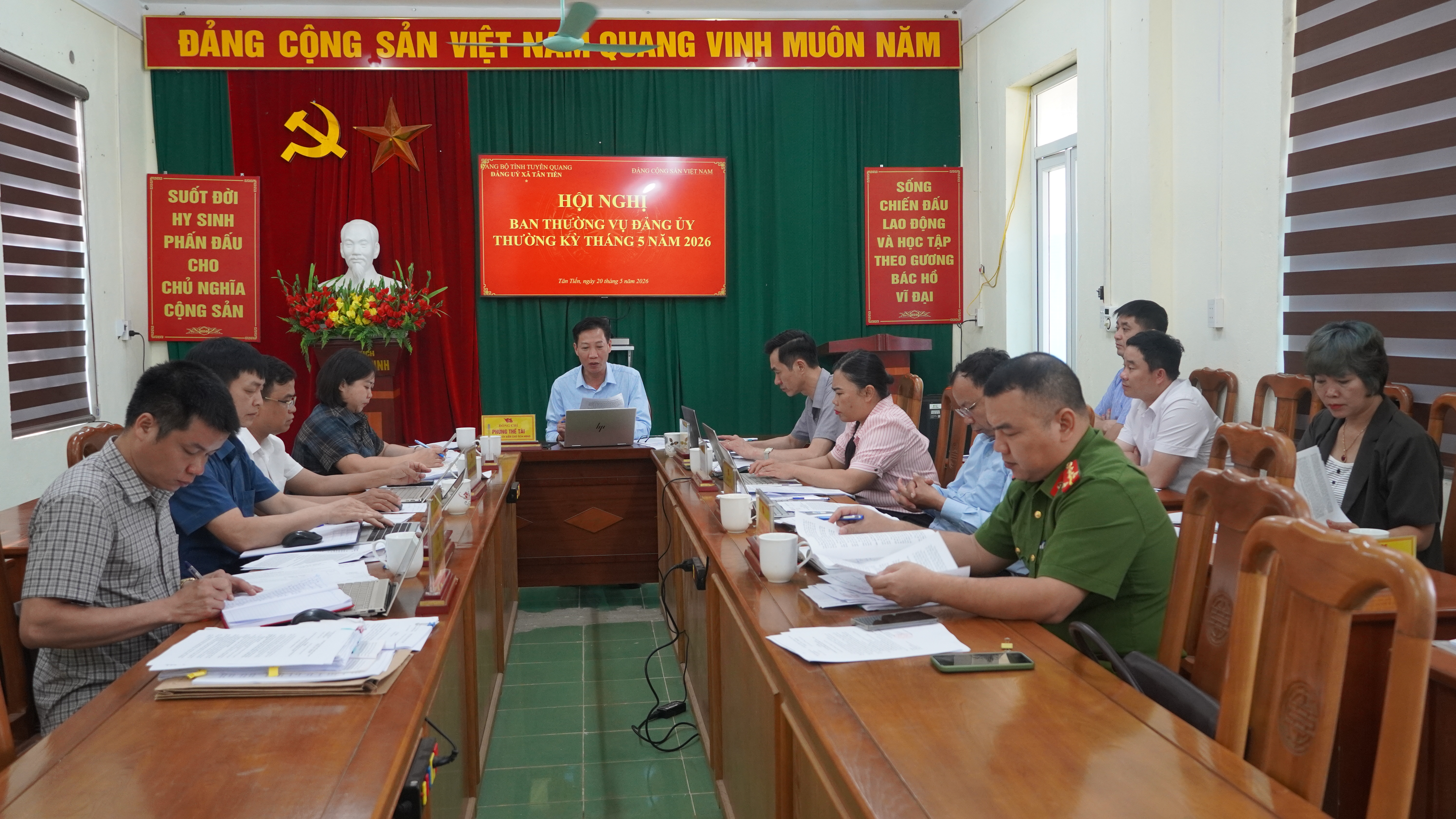 Hội nghị Ban Thường vụ Đảng ủy thường kỳ tháng 5 năm 2026