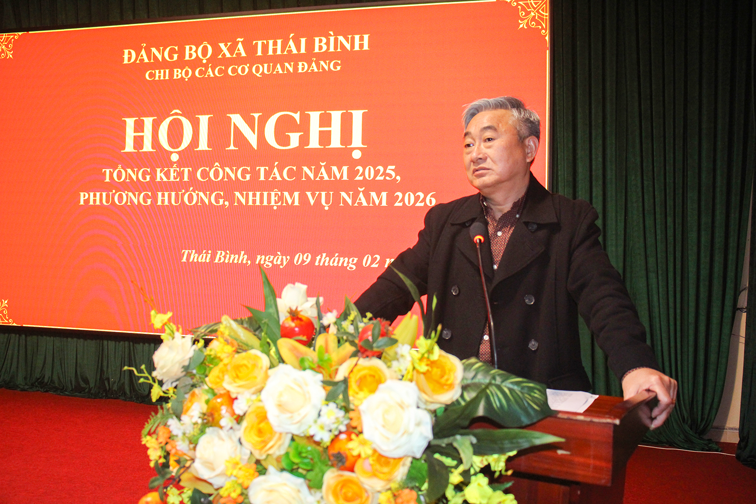 Chi bộ Các cơ quan Đảng xã Thái Bình tổ chức hội nghị tổng kết công tác năm 2025