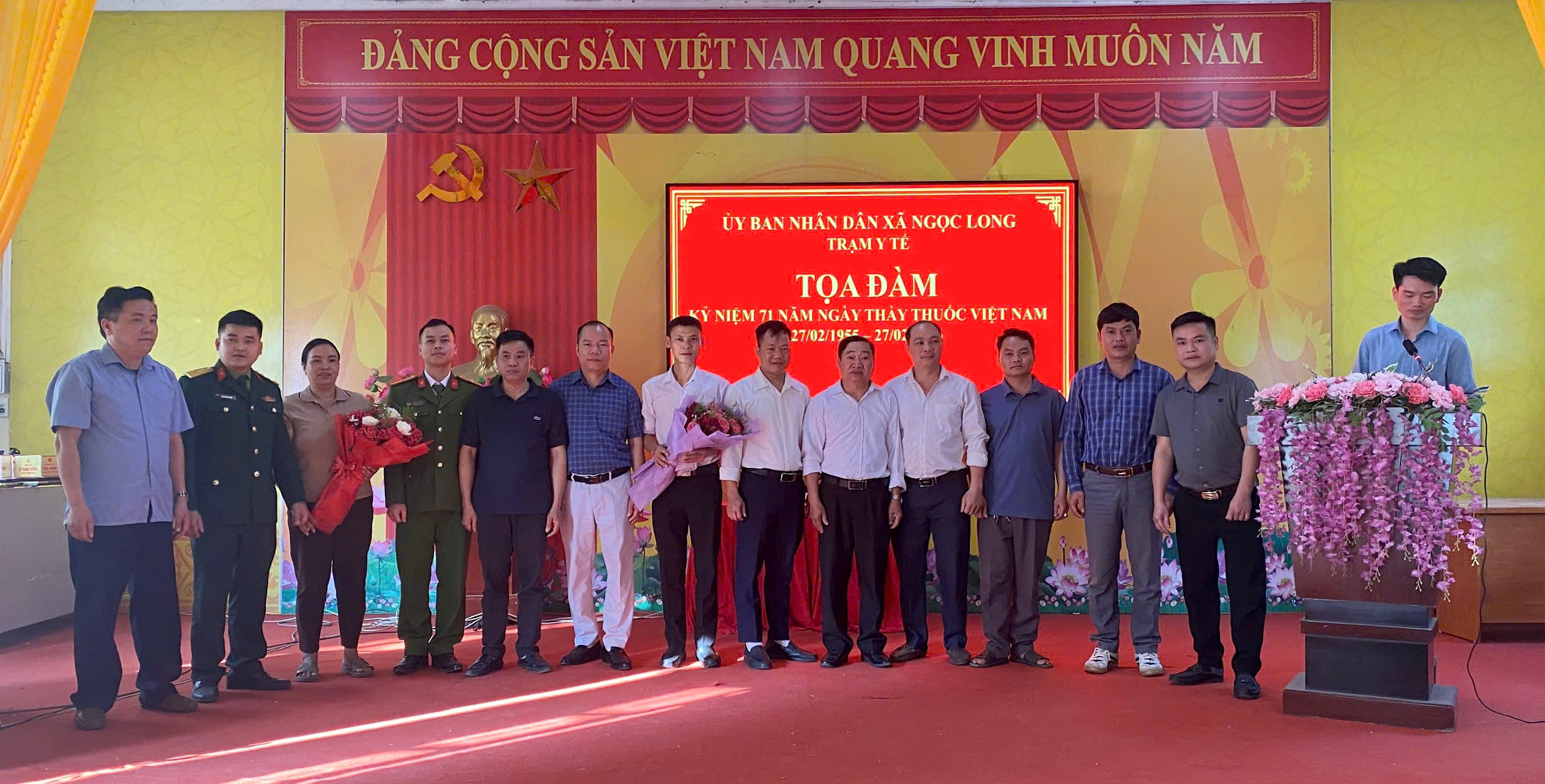 Xã Ngọc Long tổ chức tọa đàm kỷ niệm 71 năm Ngày Thầy thuốc Việt Nam (27/02/1955 – 27/02/2026)