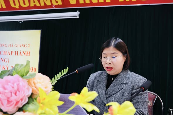 HỘI NGHỊ BAN CHẤP HÀNH HỘI NÔNG DÂN PHƯỜNG HÀ GIANG 2 LẦN THỨ NHẤT, NHIỆM KỲ 2025–2030