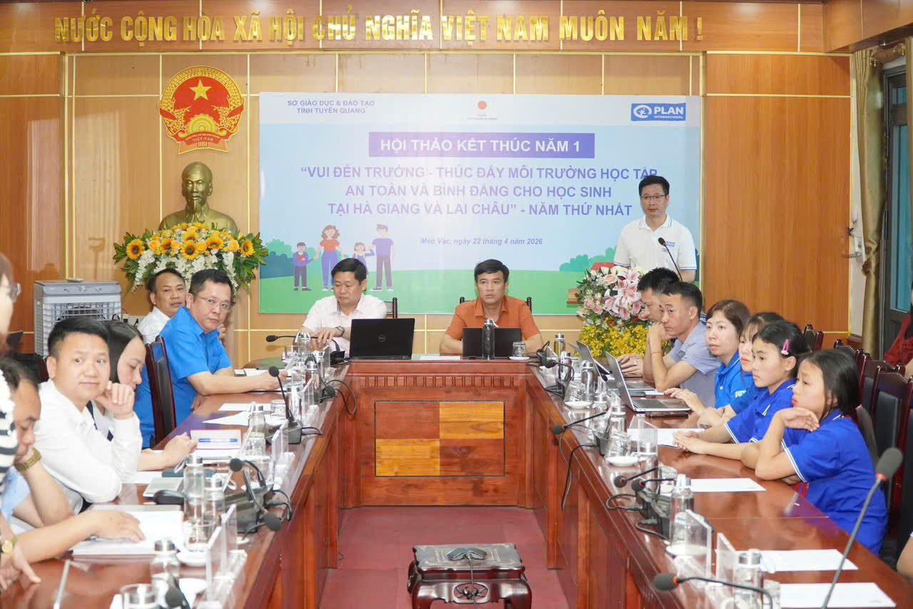 Hiệu quả tích cực sau 1 năm thực hiện dự án “Vui đến trường – Thúc đẩy môi trường học tập an toàn và bình đẳng cho học sinh”.