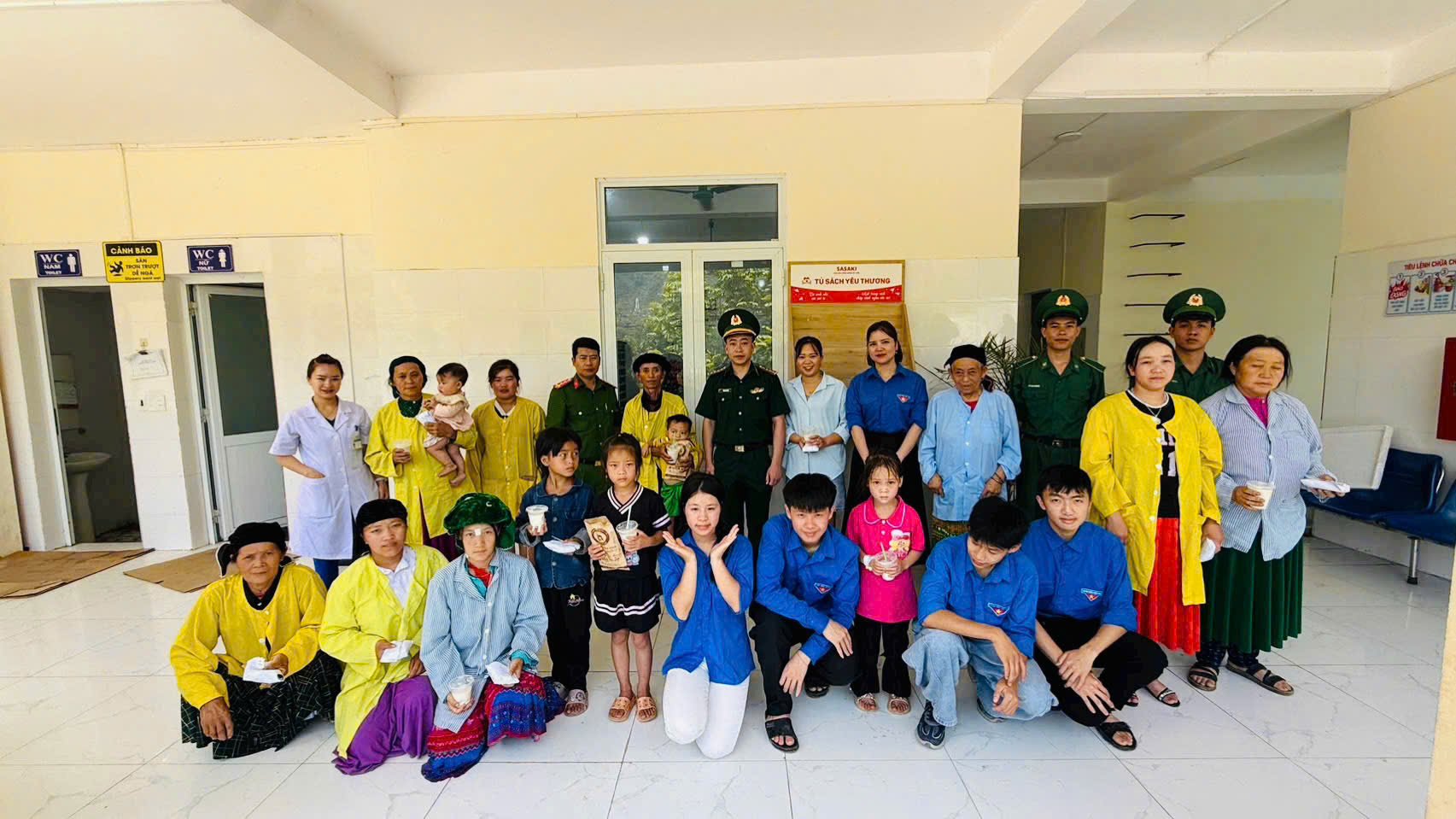 CHI ĐOÀN CÔNG AN XÃ ĐỒNG VĂN THAM GIA HOẠT ĐỘNG AN SINH XÃ HỘI, LAN TỎA TINH THẦN VÌ CỘNG ĐỒNG