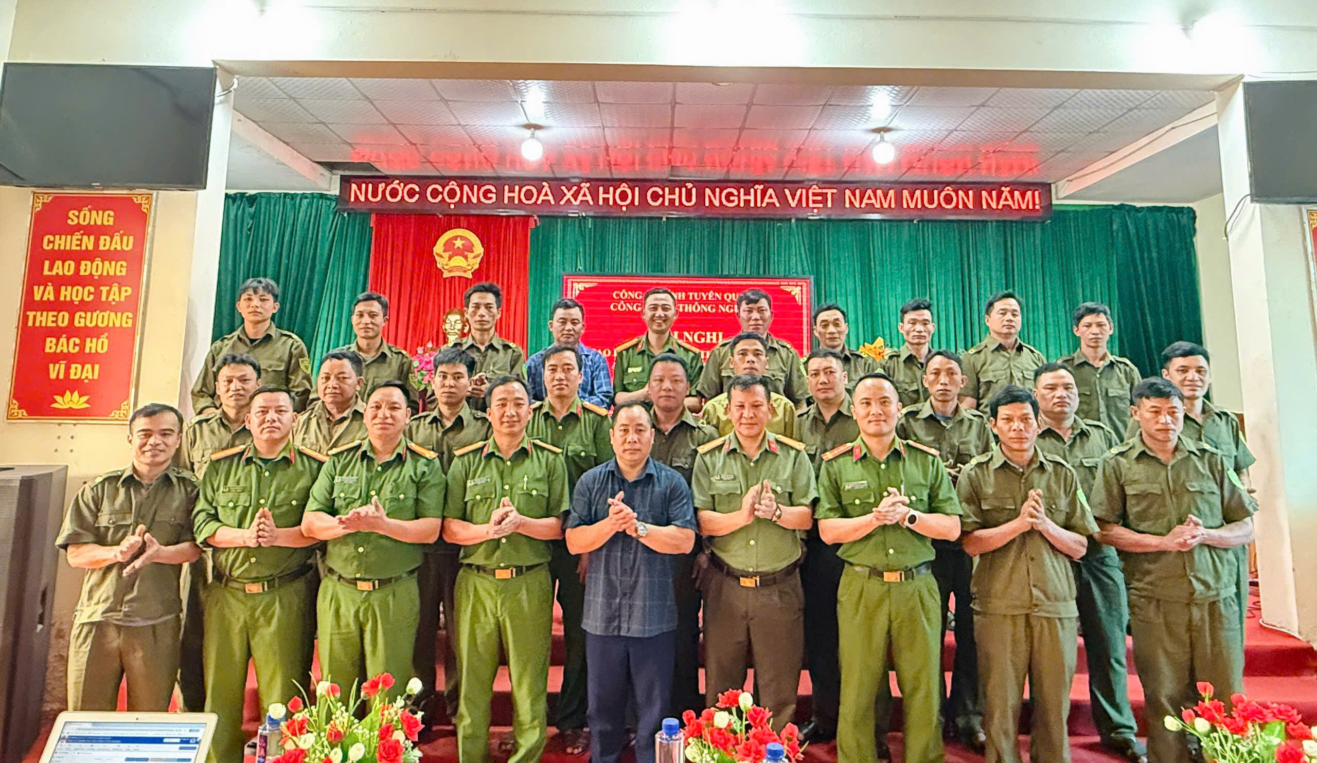 THÔNG NGUYÊN SƠ KẾT HOẠT ĐỘNG CỦA LỰC LƯỢNG THAM GIA BẢO VỆ ANTT Ở CƠ SỞ QUÝ I/2026