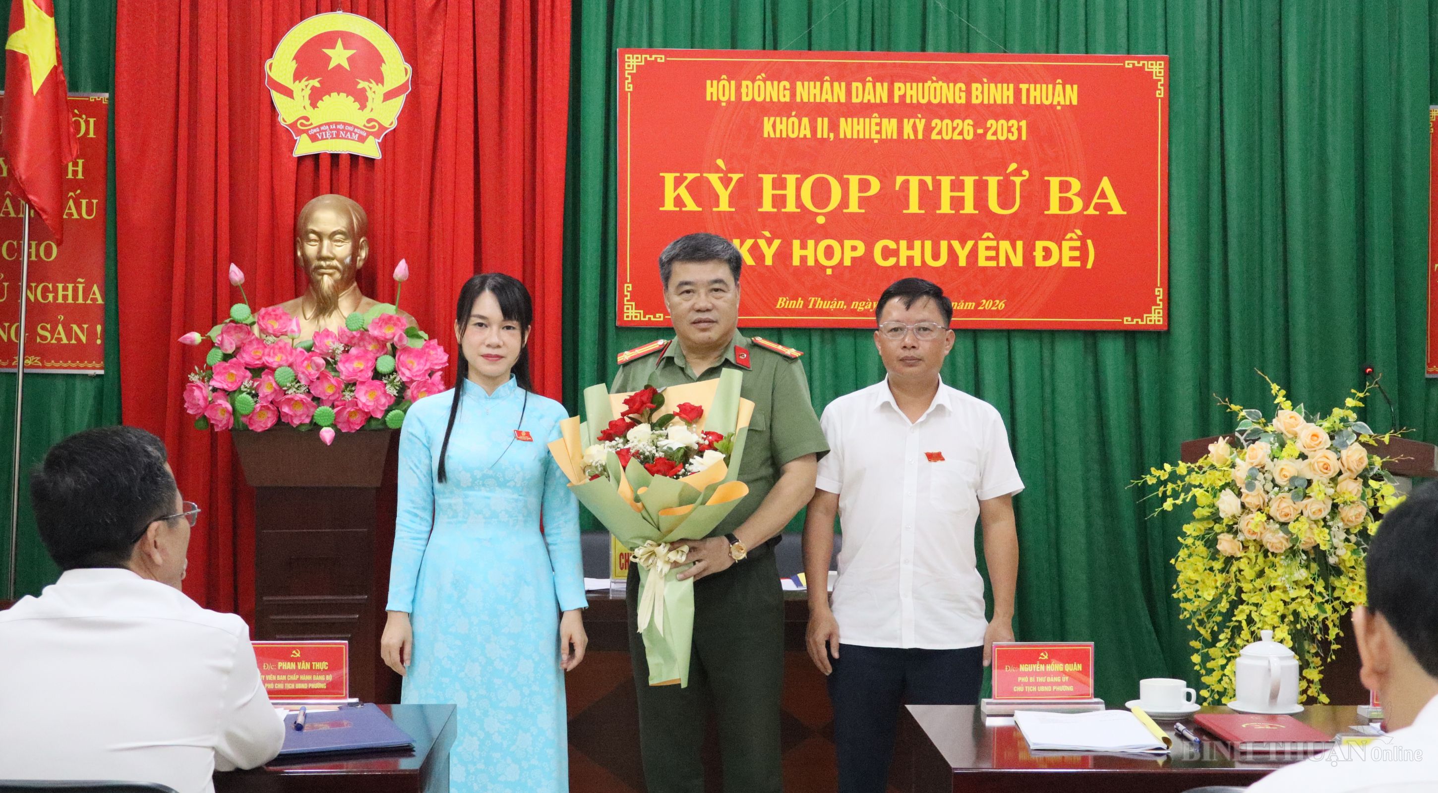 HĐND PHƯỜNG BÌNH THUẬN KHÓA II TỔ CHỨC KỲ HỌP THỨ BA (CHUYÊN ĐỀ), NHIỆM KỲ 2026-2031