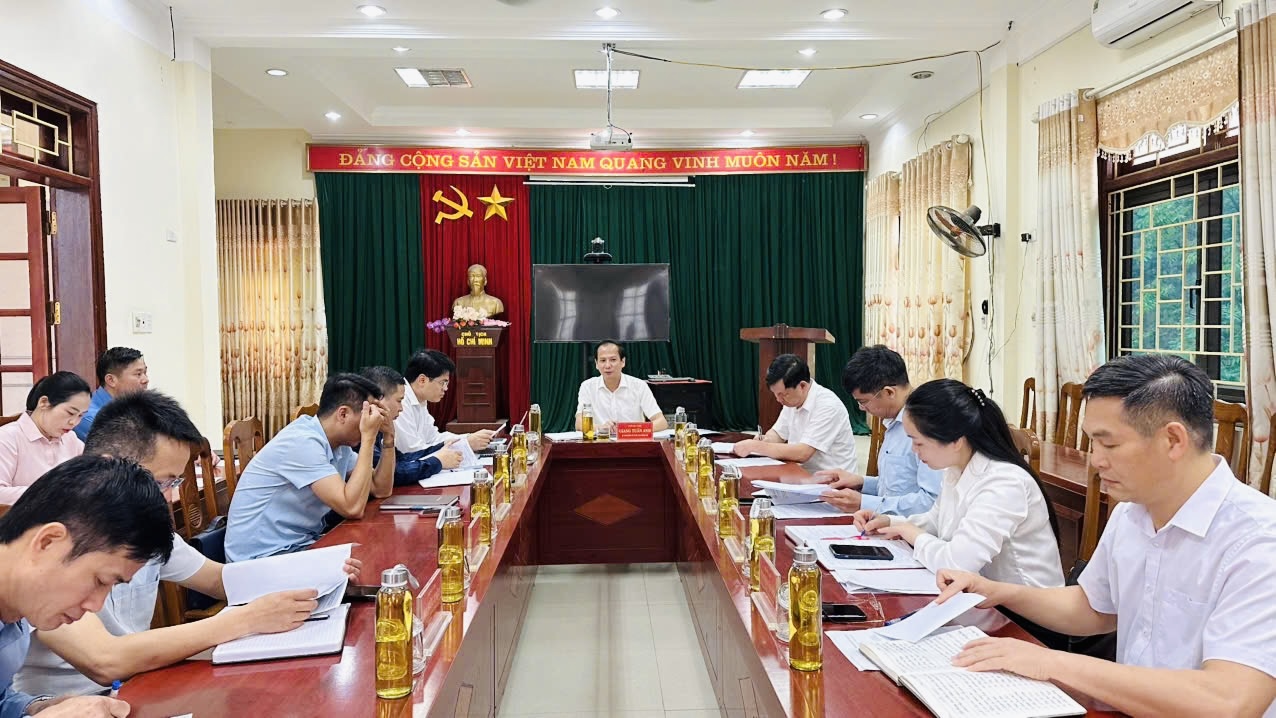 Tân Trào họp Thường trực Đảng ủy triển khai nhiệm vụ trọng tâm