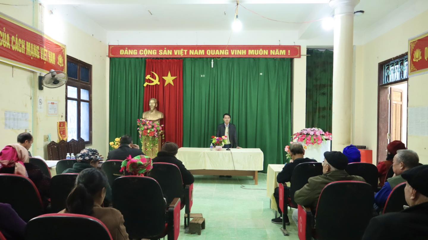 UBND XÃ YÊN MINH LÀM VIỆC VỀ TRIỂN KHAI MỞ ĐƯỜNG GIAO THÔNG NỘI XÃ THEO QUY HOẠCH