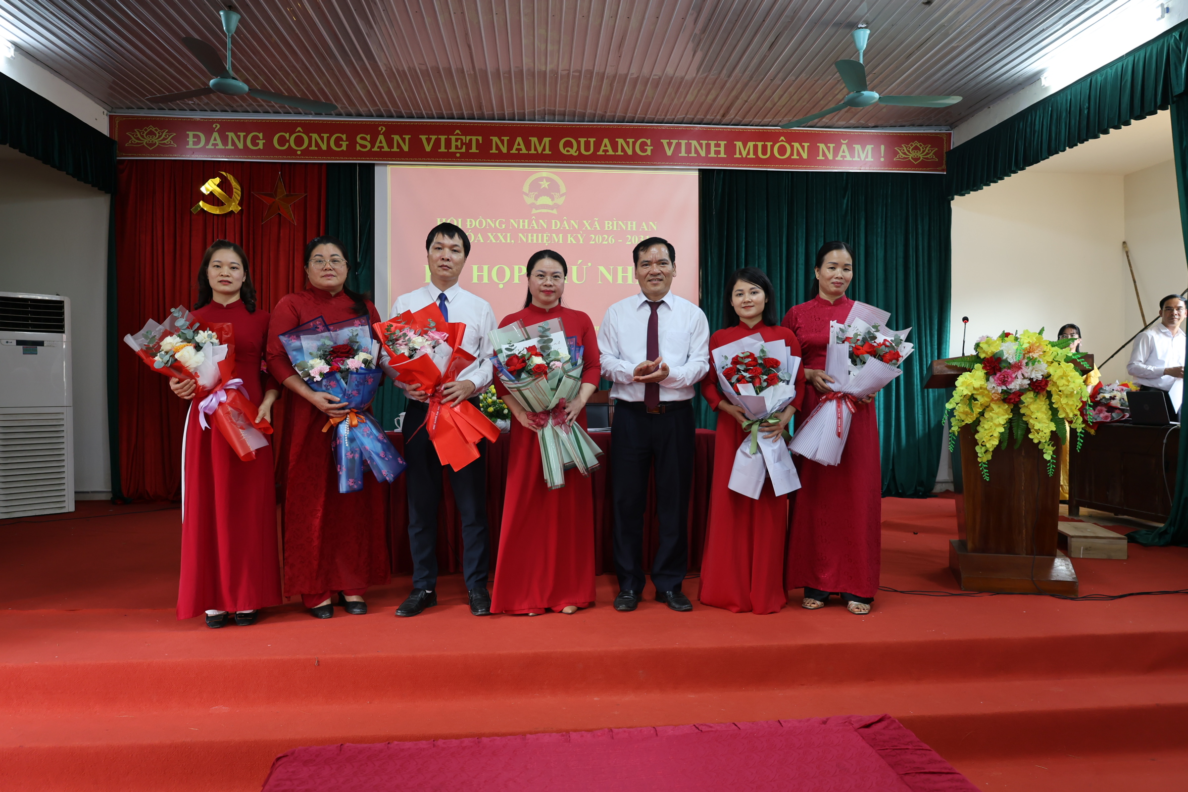 Kỳ họp thứ nhất HĐND xã Bình An Khóa XXI, Nhiệm kỳ 2026 - 2031