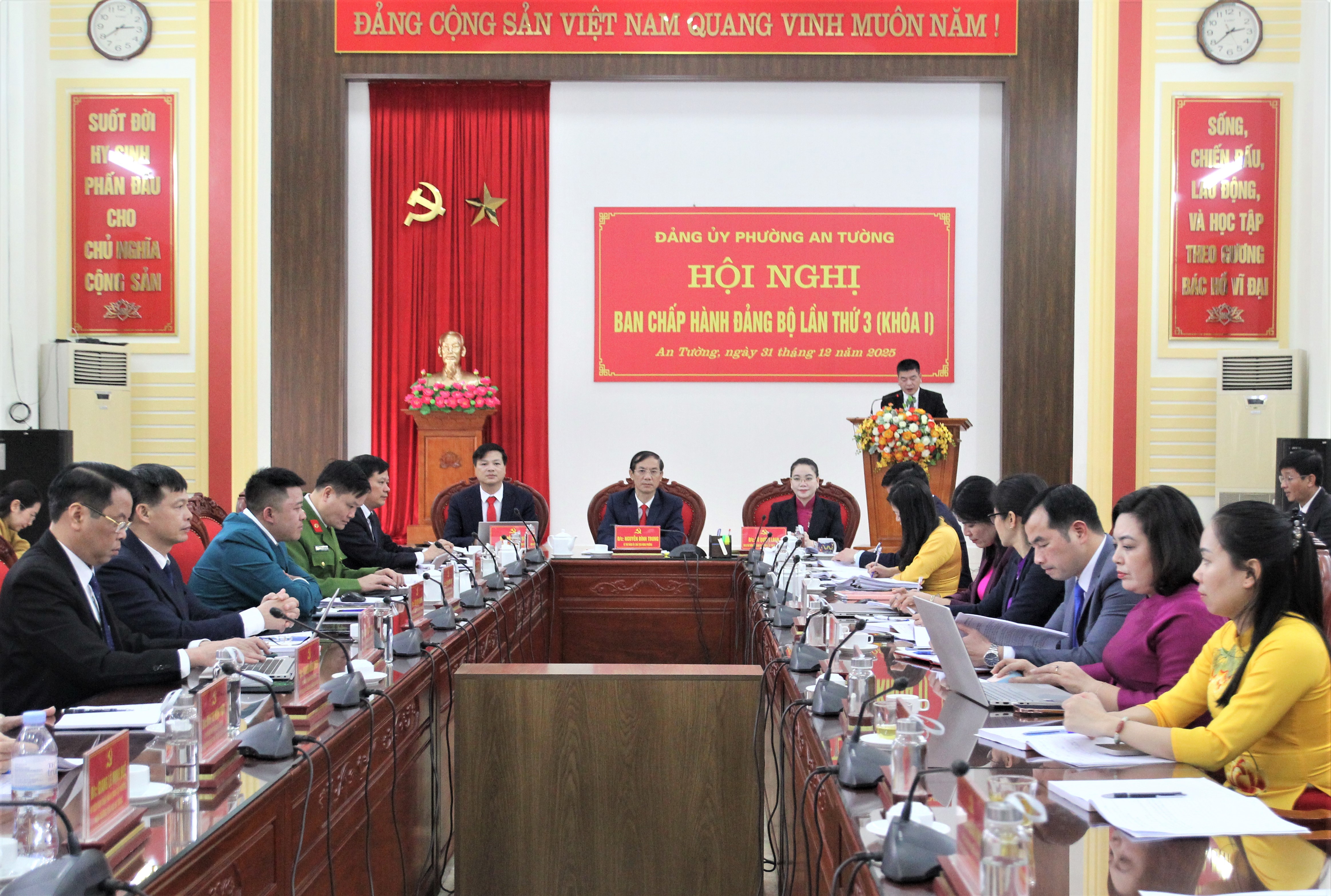 Hội nghị Ban chấp hành Đảng bộ phường An Tường lần thứ 3, khóa I