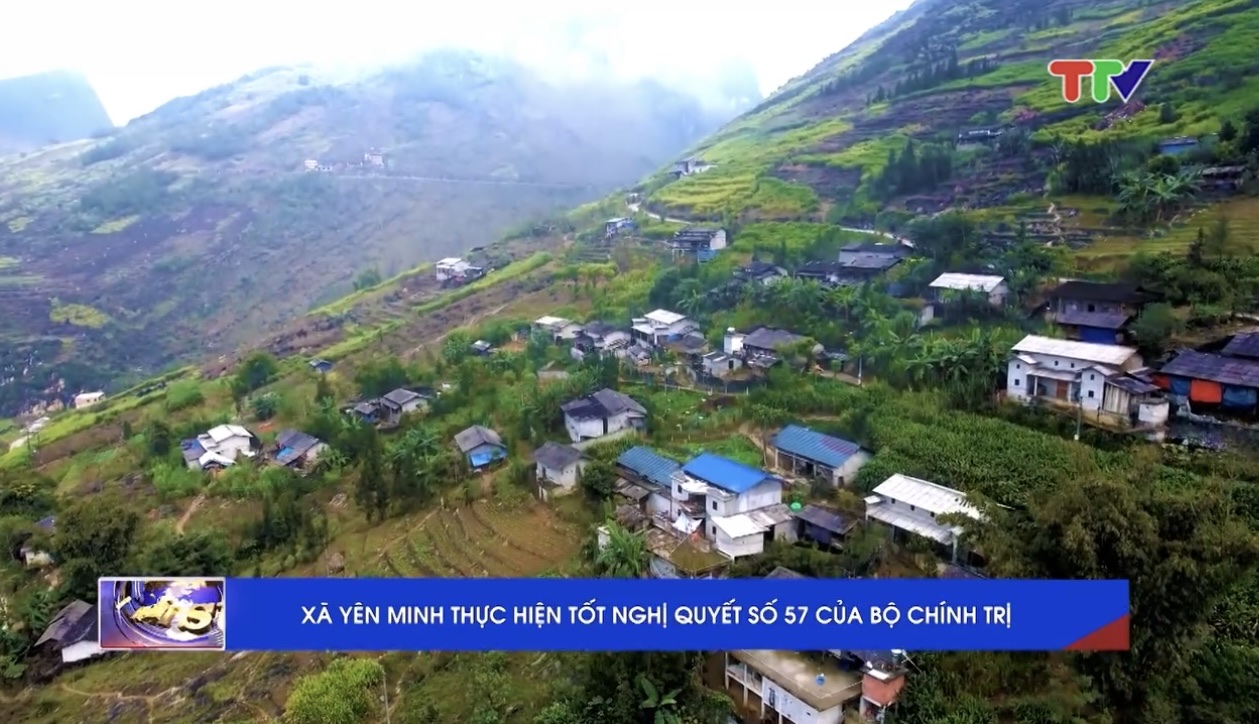 XÃ YÊN MINH THỰC HIỆN TỐT NGHỊ QUYẾT SỐ 57 CỦA BỘ CHÍNH TRỊ