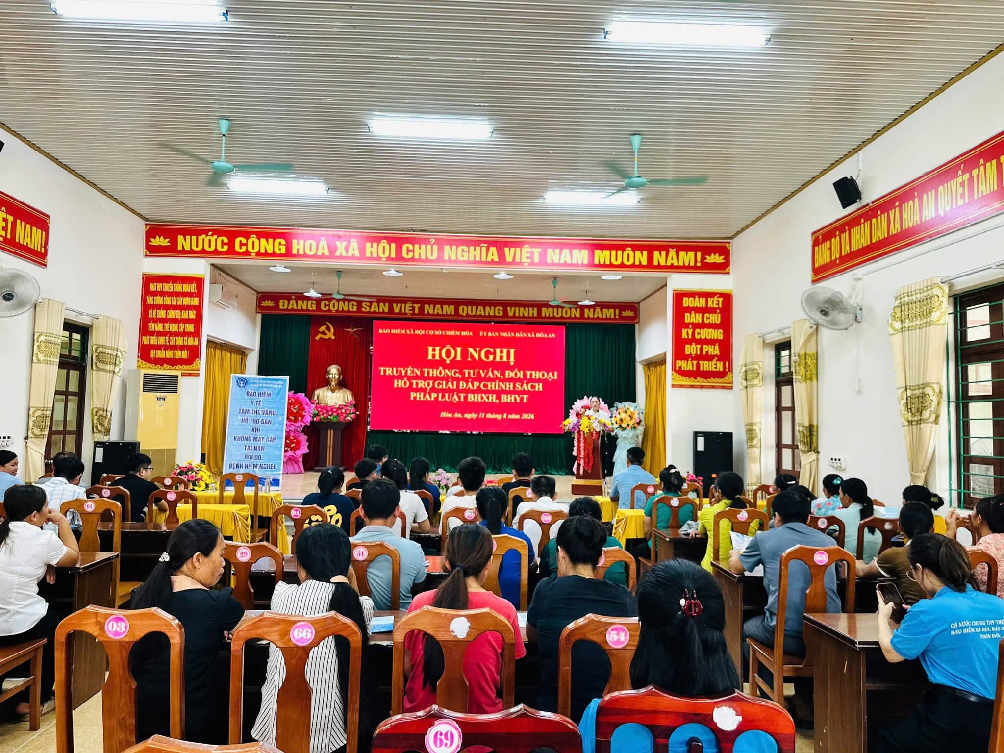 HỘI NGHỊ TRUYỀN THÔNG, TƯ VẤN, ĐỐI THOẠI, HỖ TRỢ, GIẢI ĐÁP CHÍNH SÁCH PHÁP LUẬT BHXH, BHYT.
