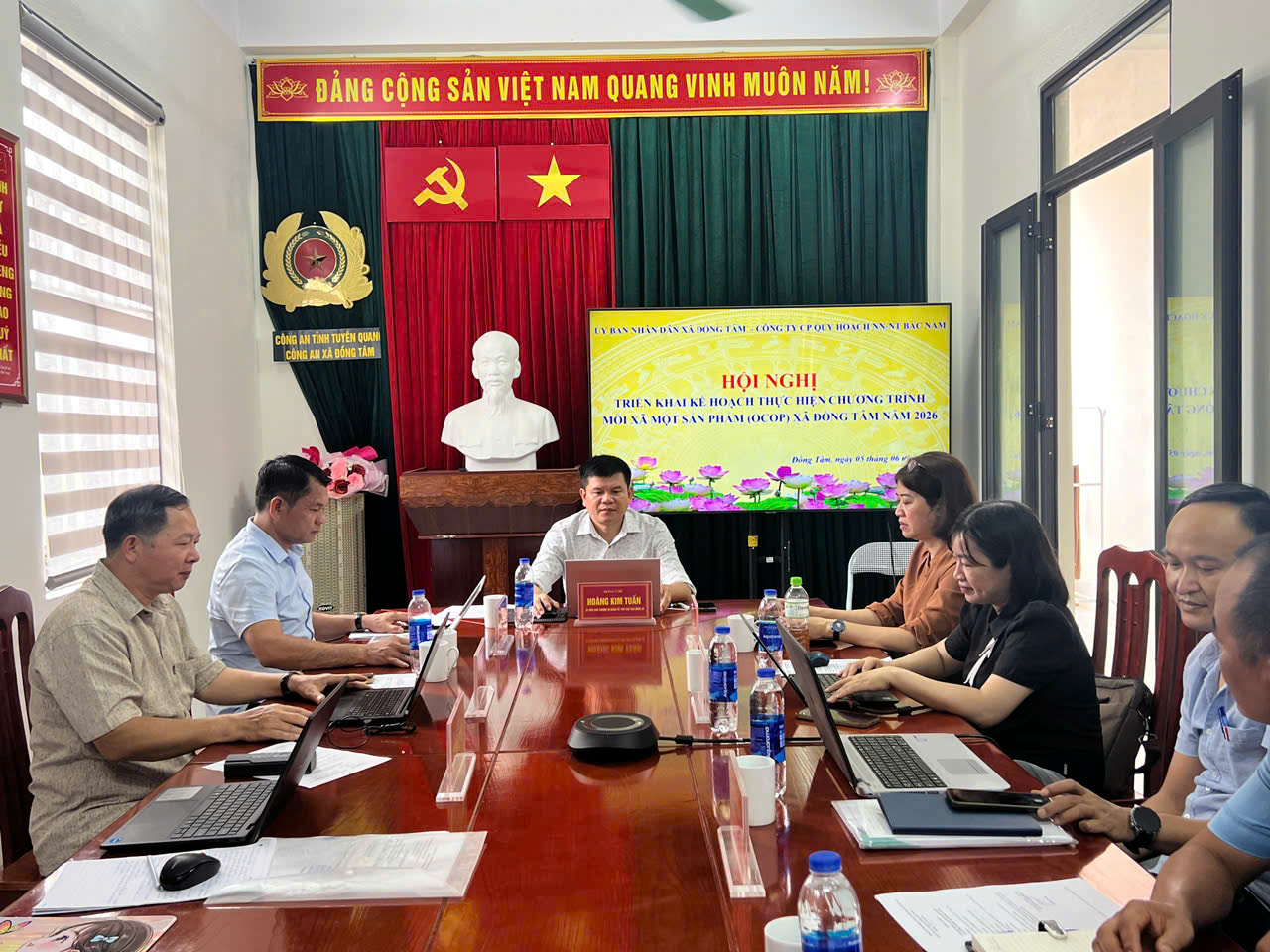 UBND xã Đồng Tâm triển khai thực hiện Chương trình mỗi xã một sản phẩm (OCOP) năm 2026