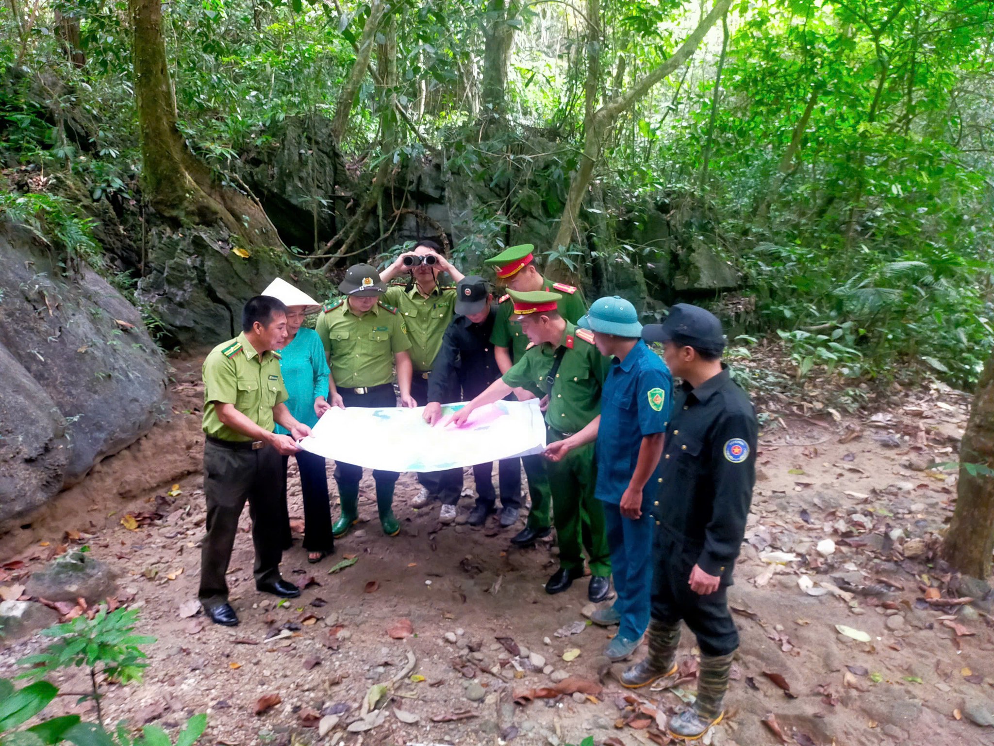 TĂNG CƯỜNG PHỐI HỢP TUẦN TRA QUẢN LÝ, BẢO VỆ RỪNG VÀ PHÒNG CHÁY, CHỮA CHÁY RỪNG 