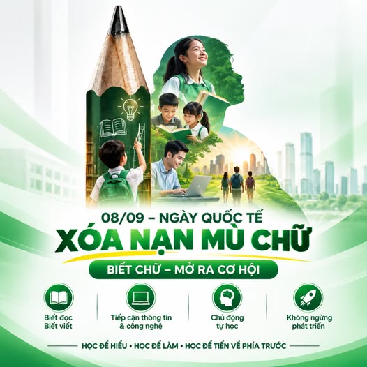 TỪ BIẾT ĐỌC, BIẾT VIẾT ĐẾN QUYỀN ĐƯỢC HỌC VÀ PHÁT TRIỂN