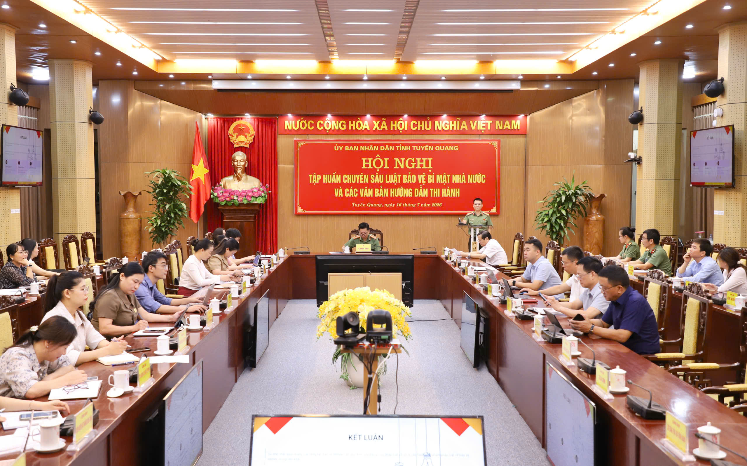 Hội nghị tập huấn chuyên sâu Luật Bảo vệ BMNN và các văn bản hướng dẫn thi hành
