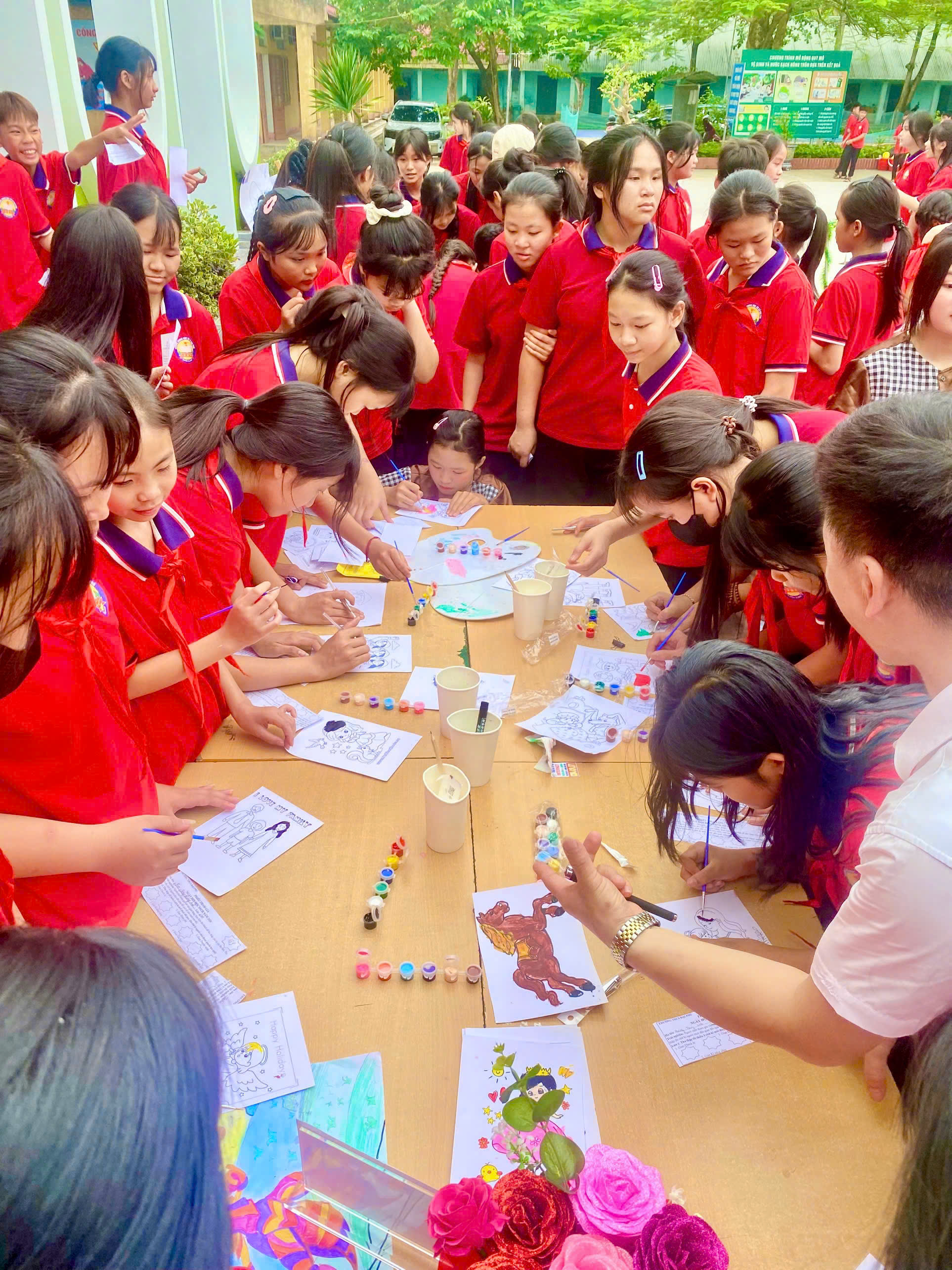 TRƯỜNG THCS ĐẠI PHÚ TỔ CHỨC NGÀY HỘI ĐỌC SÁCH NĂM 2026