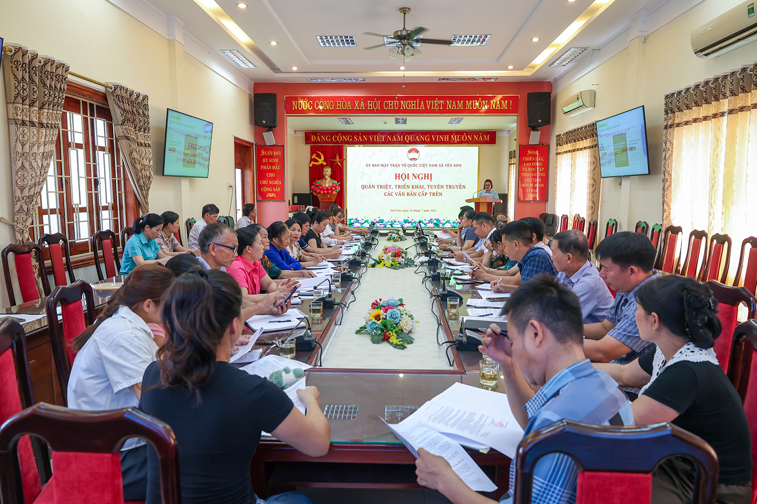 Hội nghị Ban Thường trực Ủy ban MTTQ Việt Nam xã (Mở rộng) tháng 7/2026 và ra mắt mô hình “Mặt trận số”