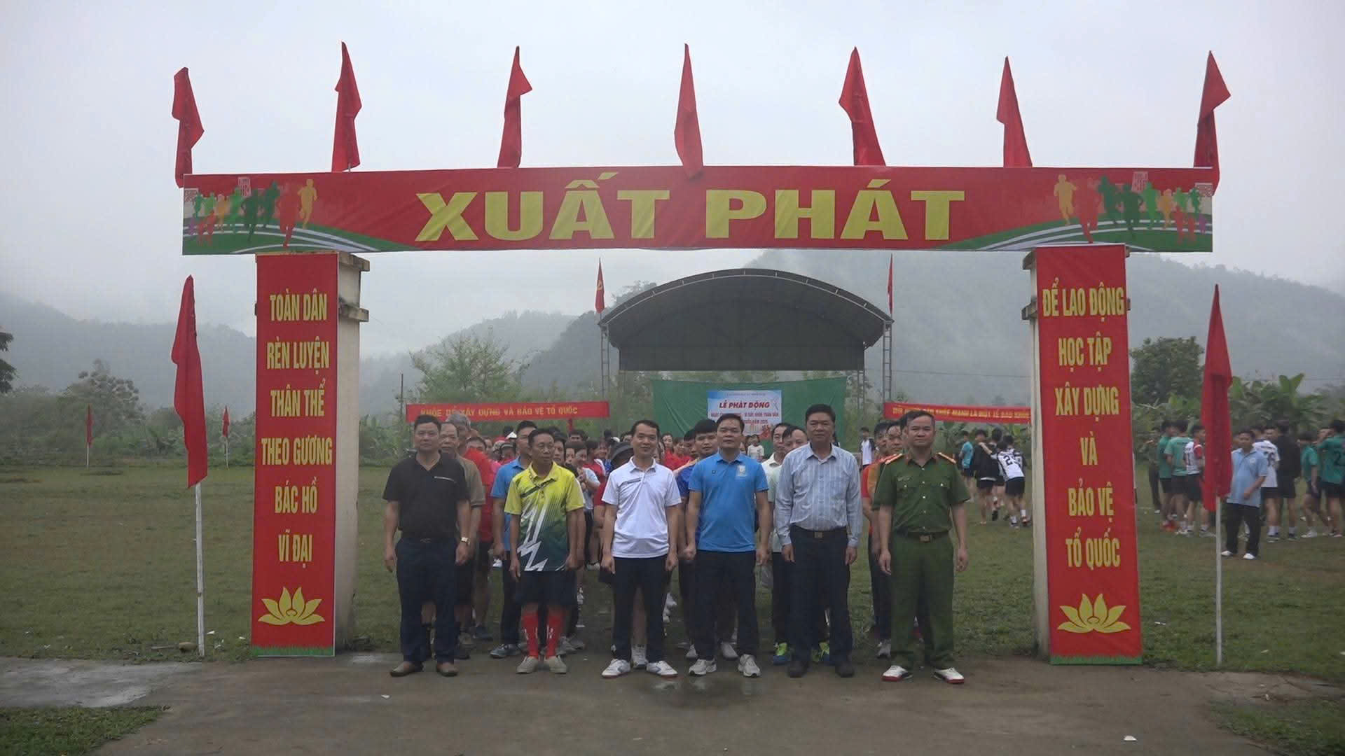 LỄ PHÁT ĐỘNG NGÀY CHẠY OLYMPIC VÌ SỨC KHOẺ TOÀN DÂN – VÌ AN NINH TỔ QUỐC