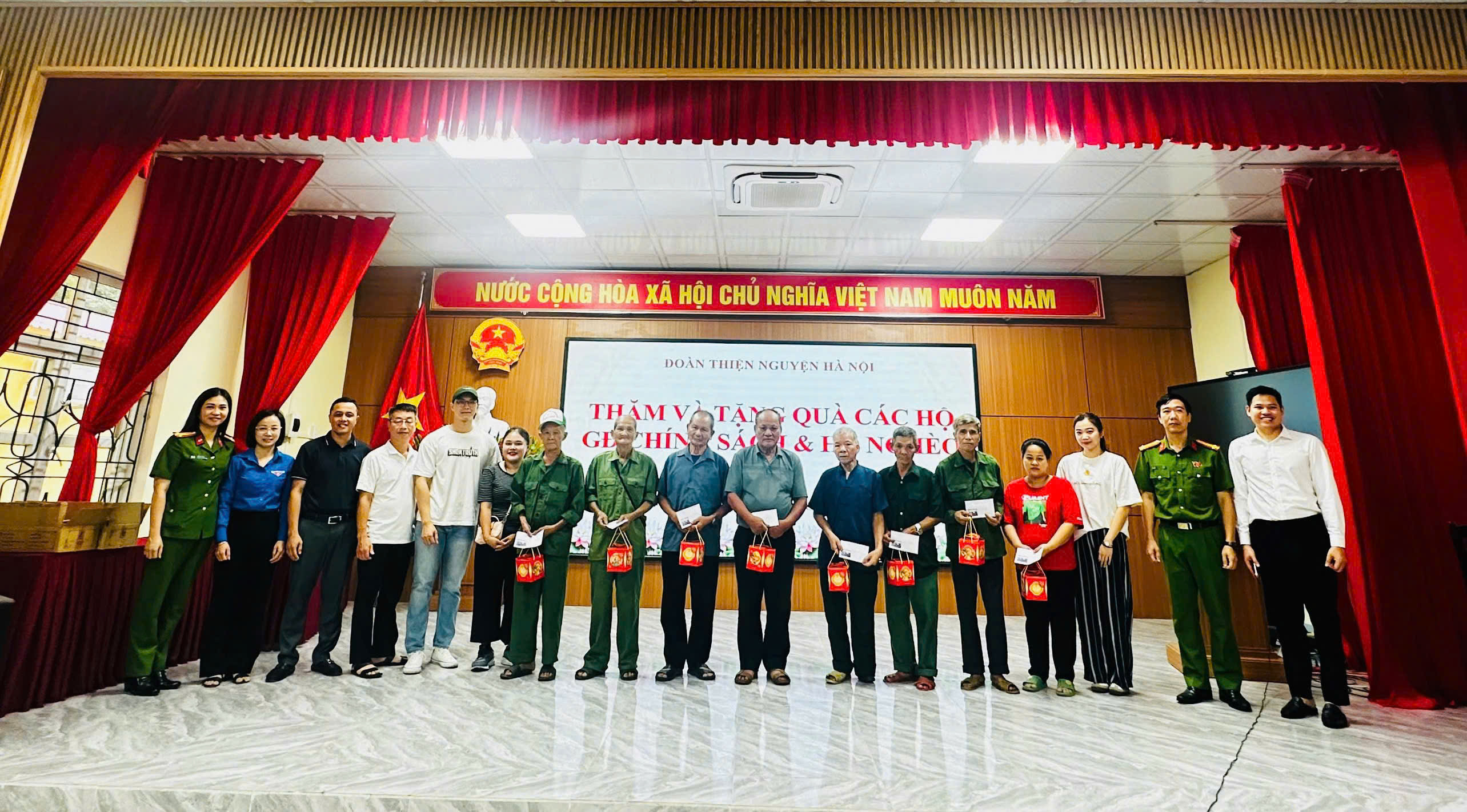 CÔNG AN XÃ THANH THUỶ TĂNG CƯỜNG THỰC HIỆN AN SINH XÃ HỘI TRÊN ĐỊA BÀN