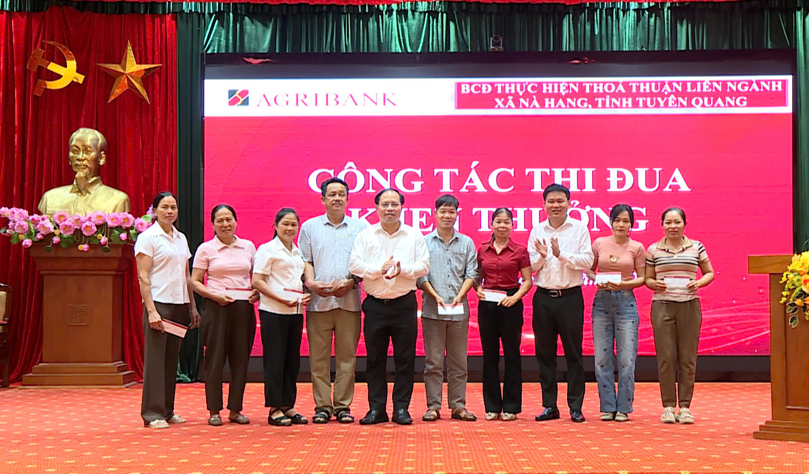 Hội nghị Giao ban của Ban chỉ đạo thực hiện thỏa thuận liên ngành xã Nà Hang
